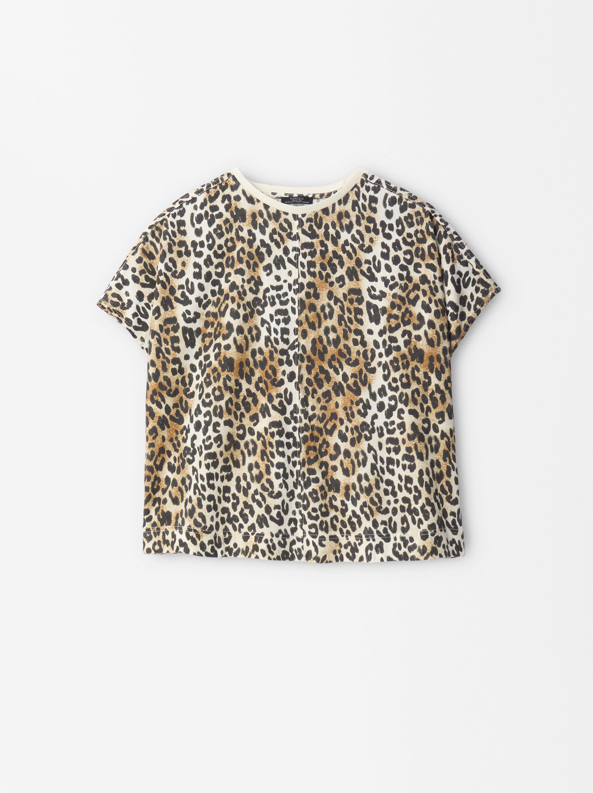 Camiseta Estampado Leopardo