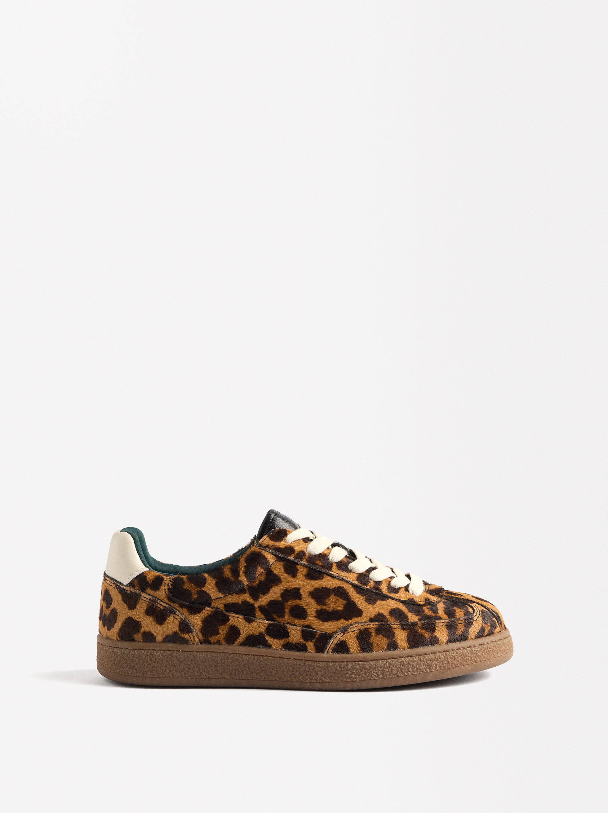 Exclusivo Online - Sapatilhas De Piel Estampado Animal