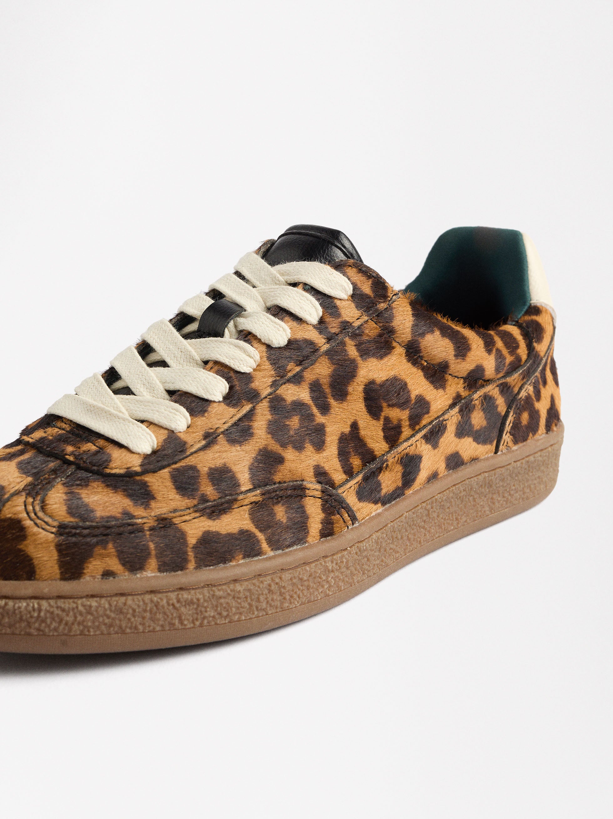Exclusivo Online - Sapatilhas De Piel Estampado Animal