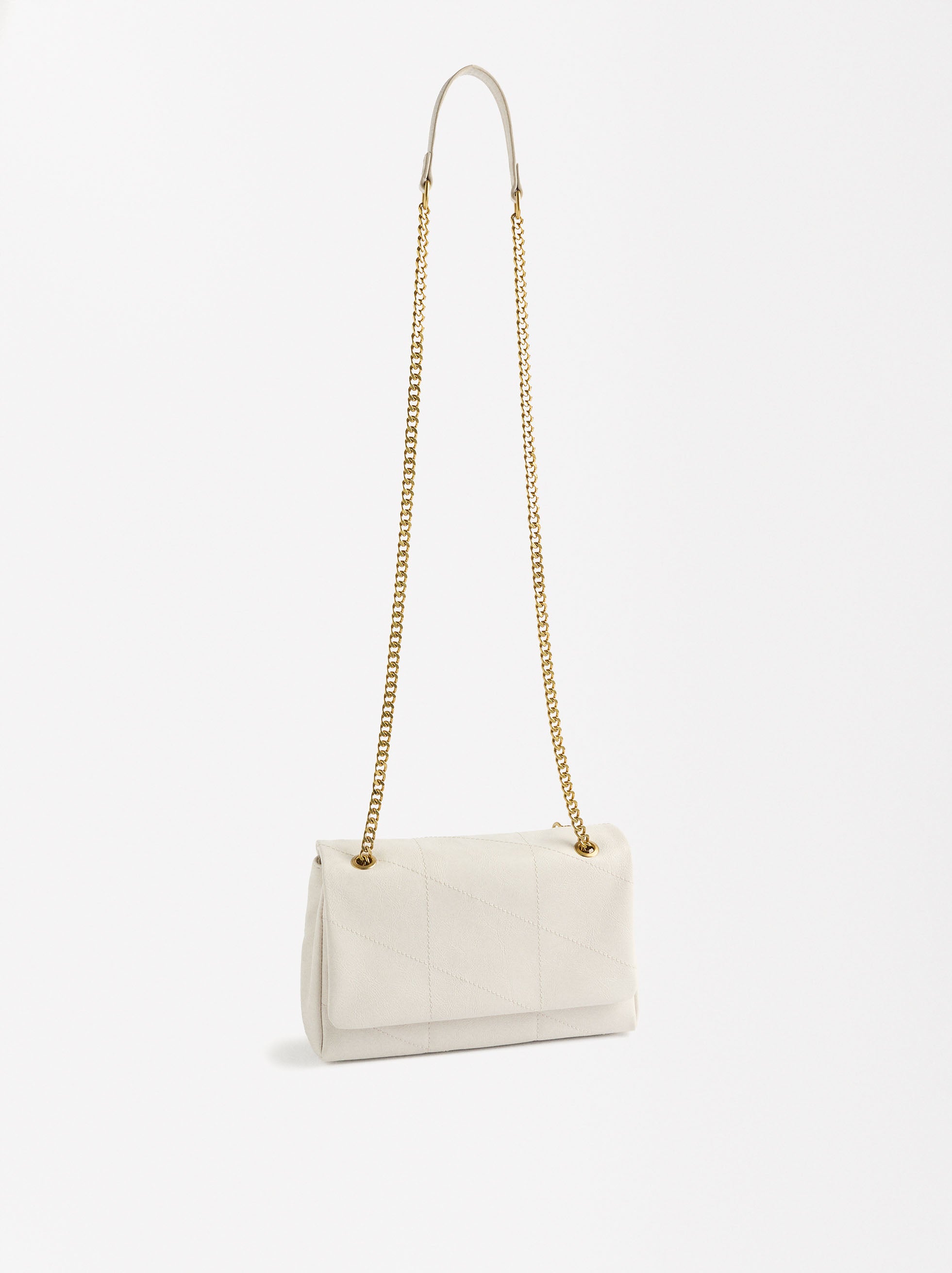 Bolso De Hombro Con Cadena