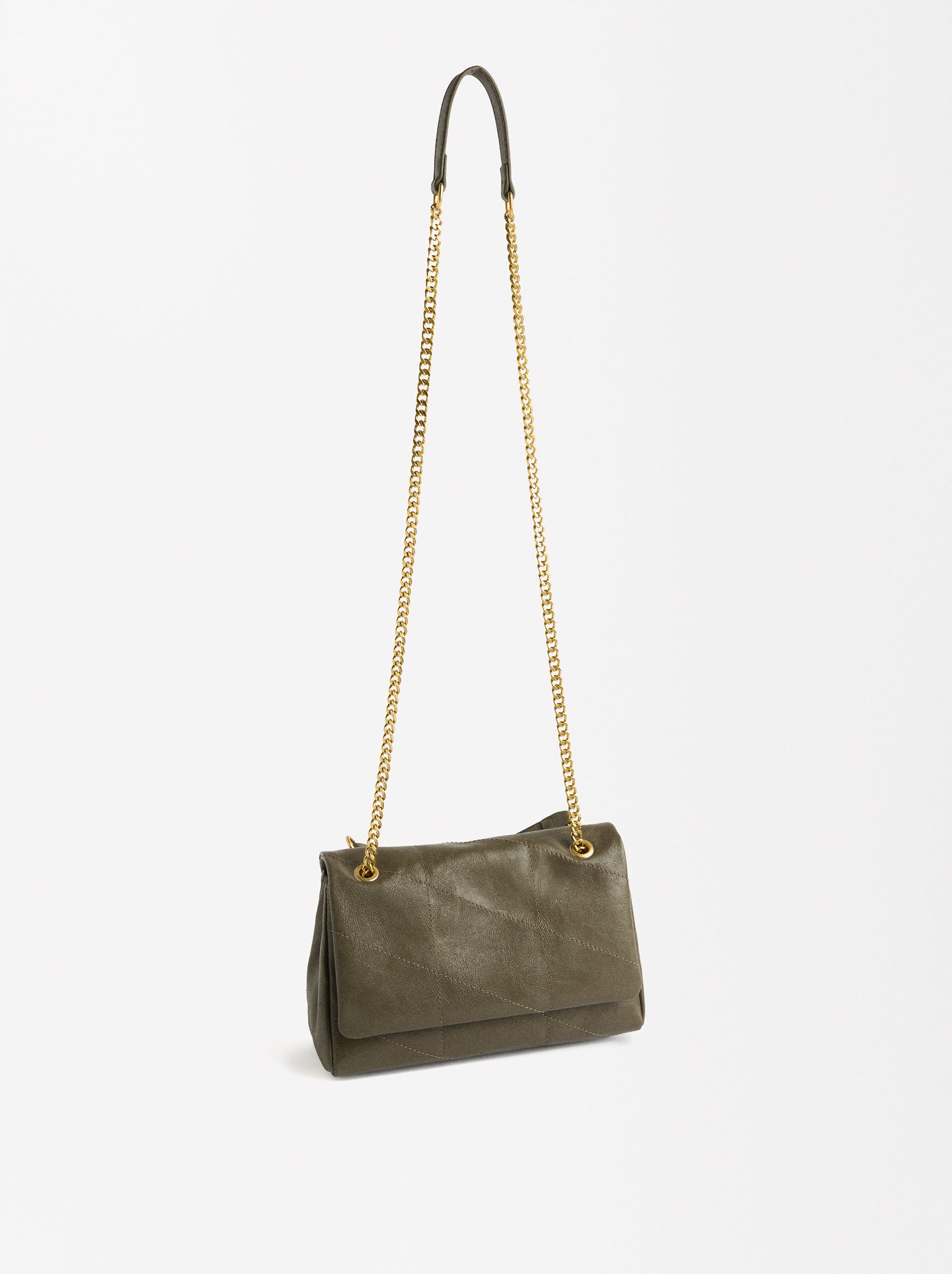 Bolso De Hombro Con Cadena