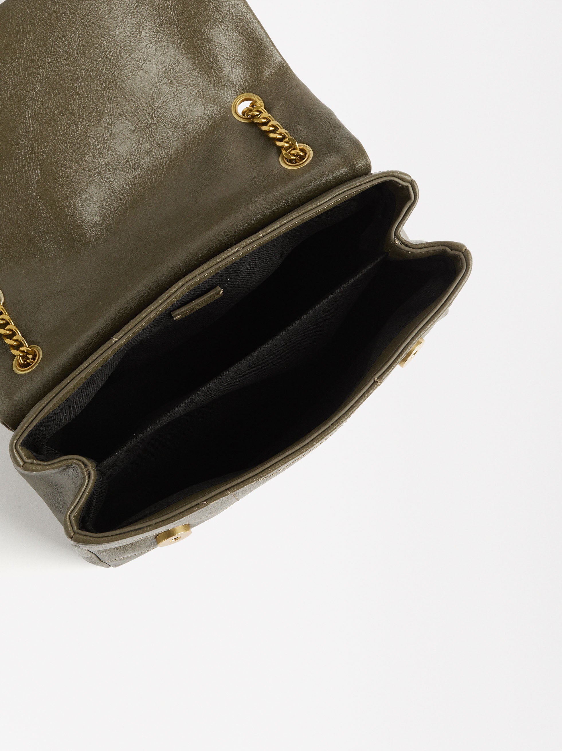 Bolso De Hombro Con Cadena