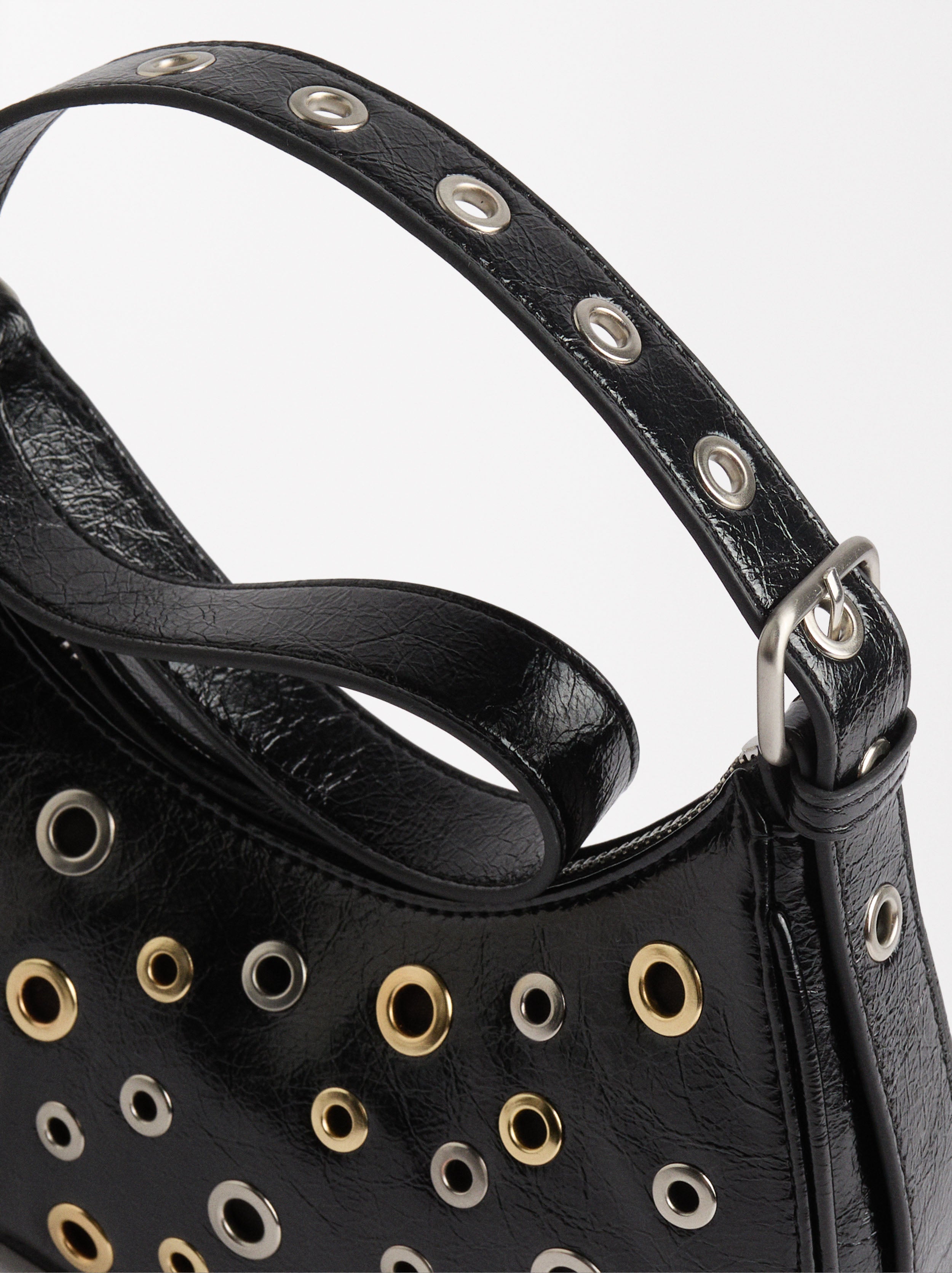 Bolso De Hombro Con Tachuelas
