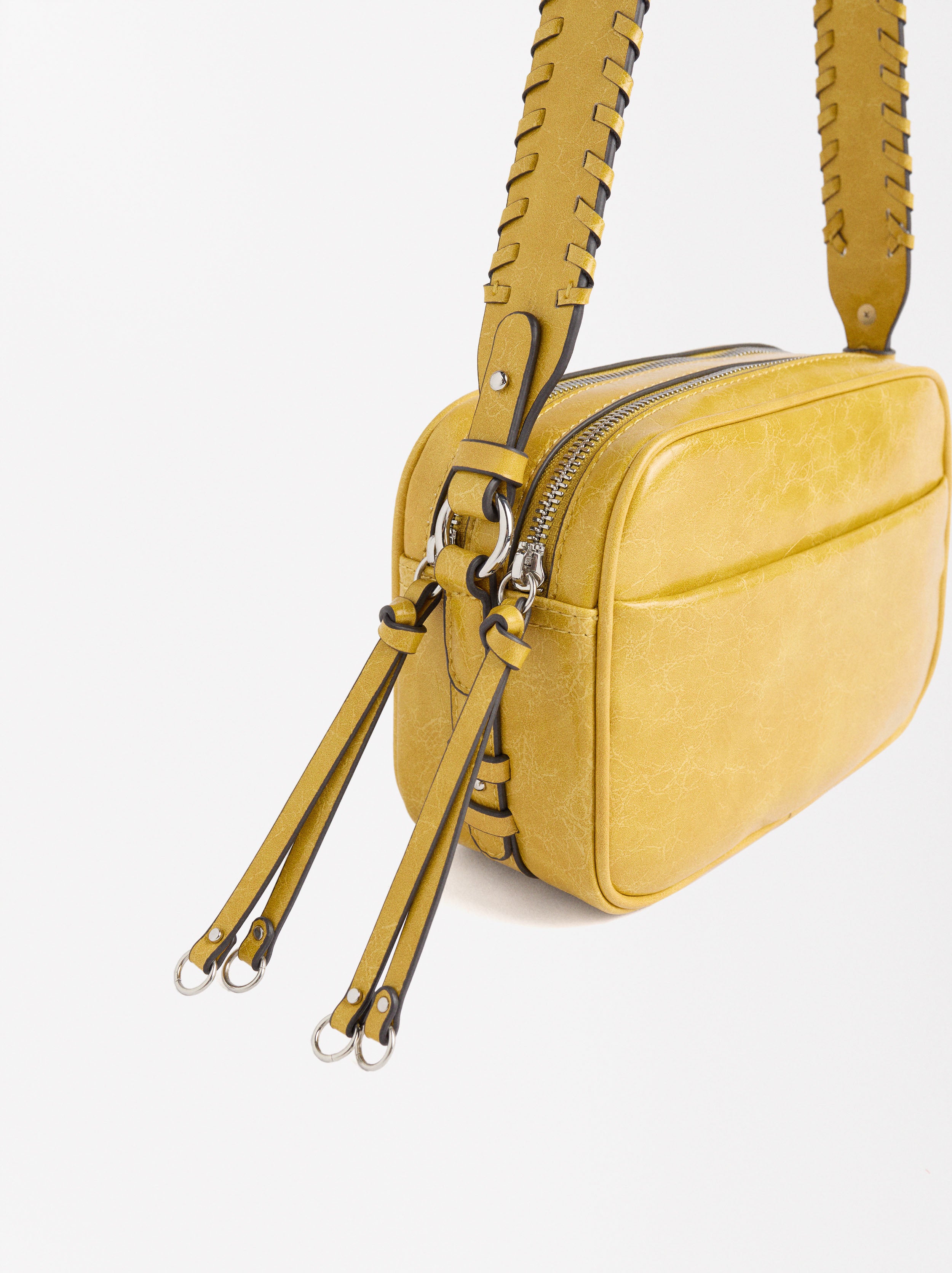 Bolso Bandolera Craquelado