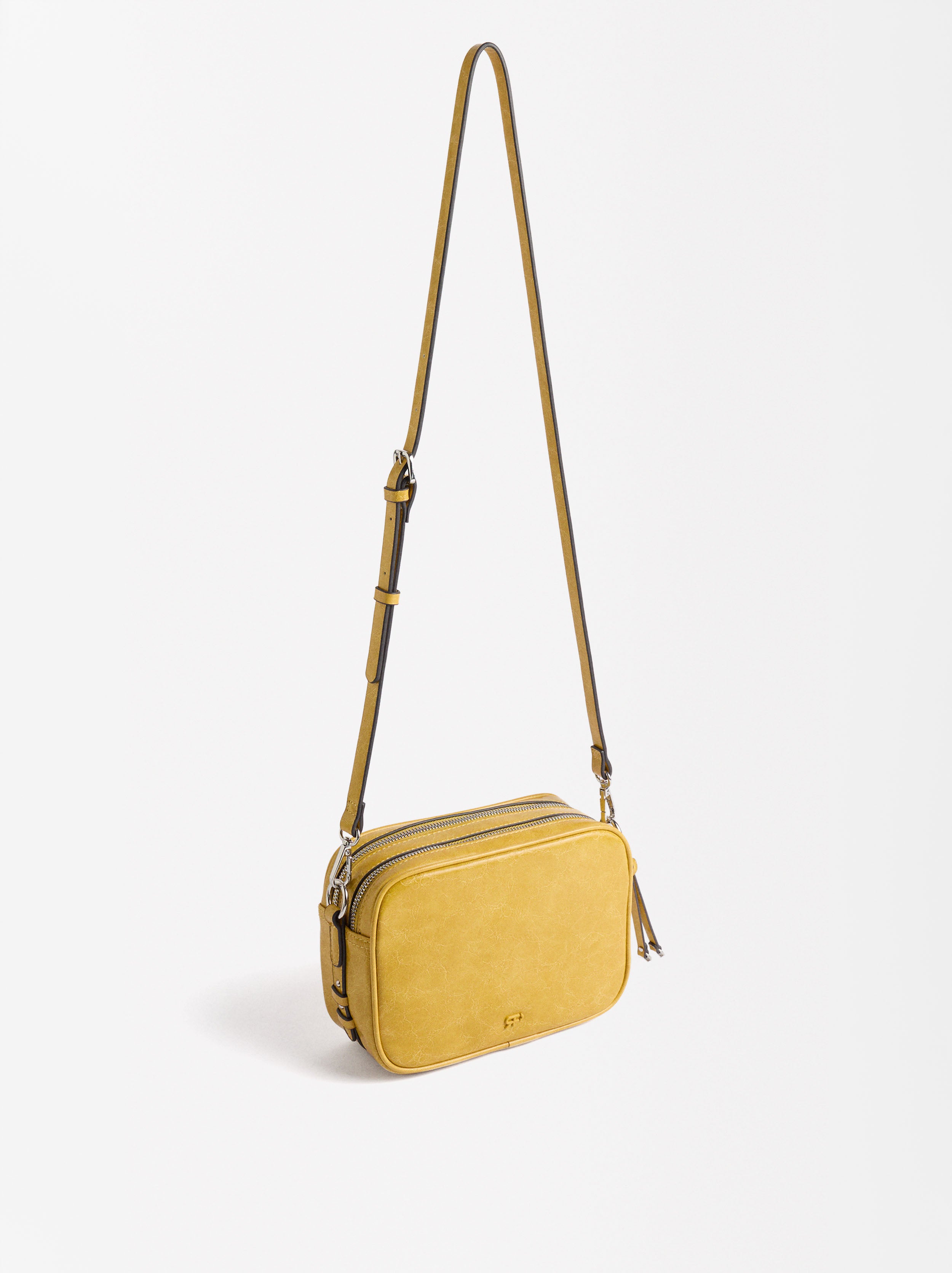 Bolso Bandolera Craquelado