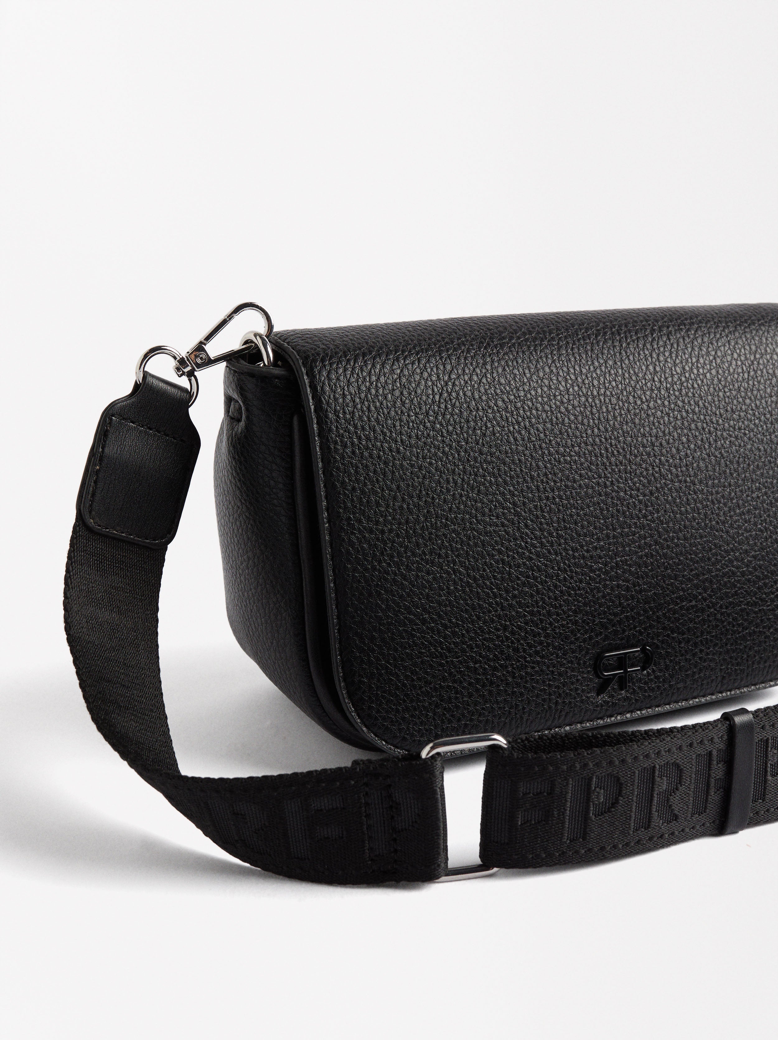 Bolso Bandolera Con Solapa