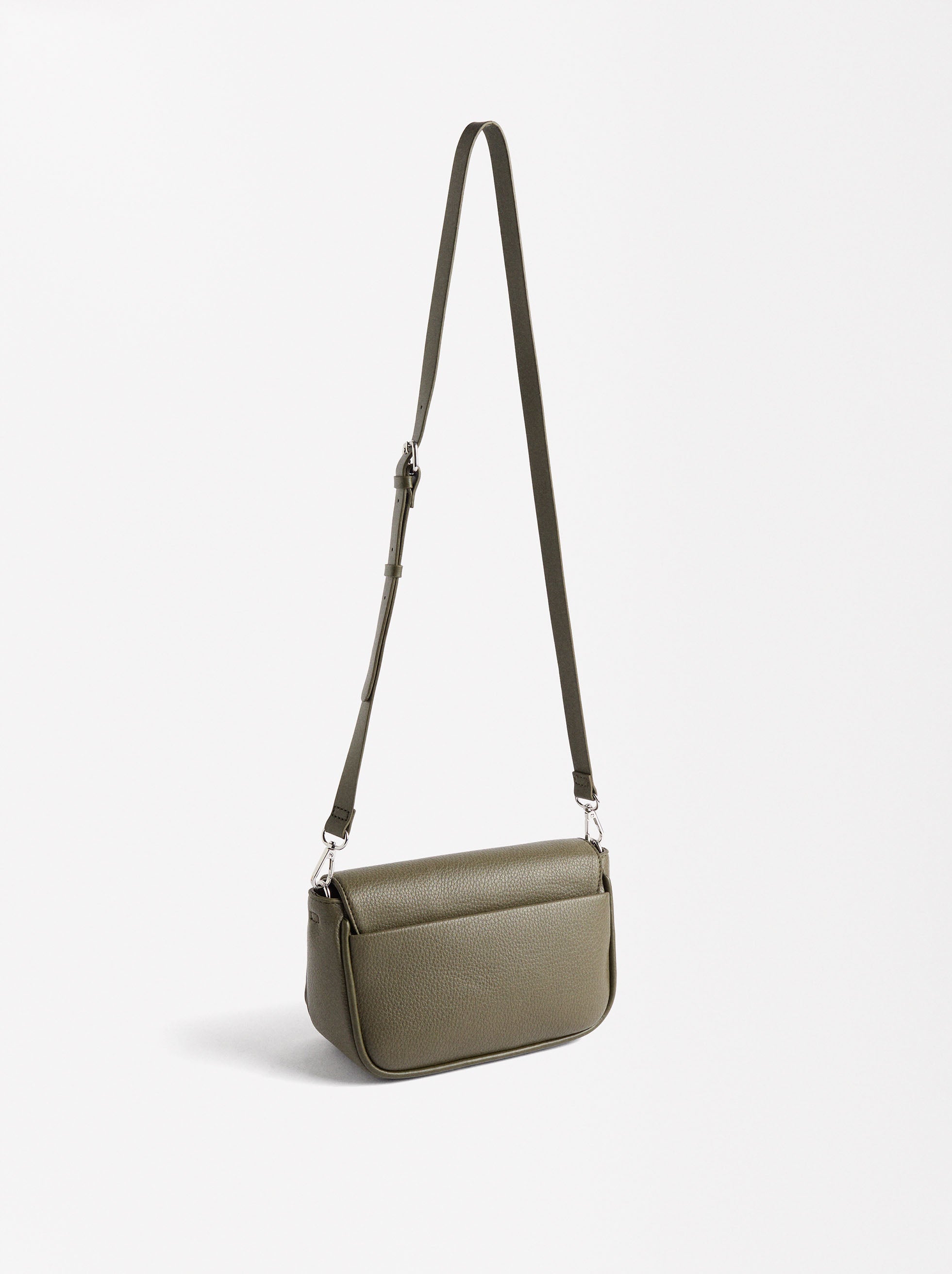 Bolso Bandolera Con Solapa