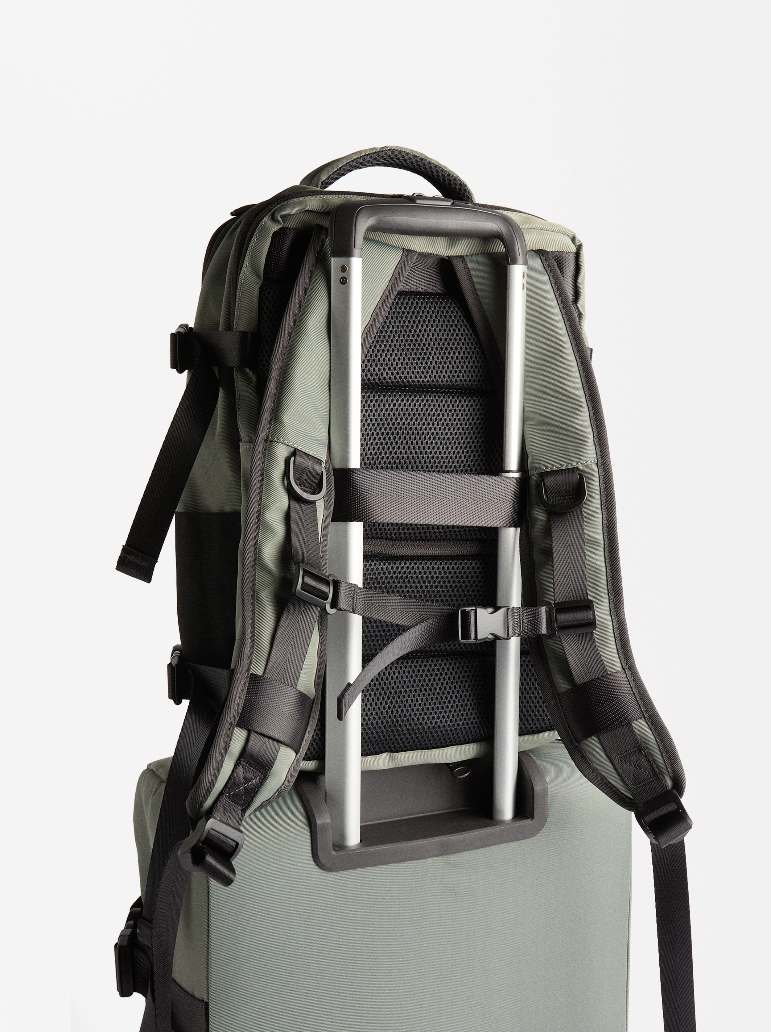 Mochila De Cabina De Nylon Extensible