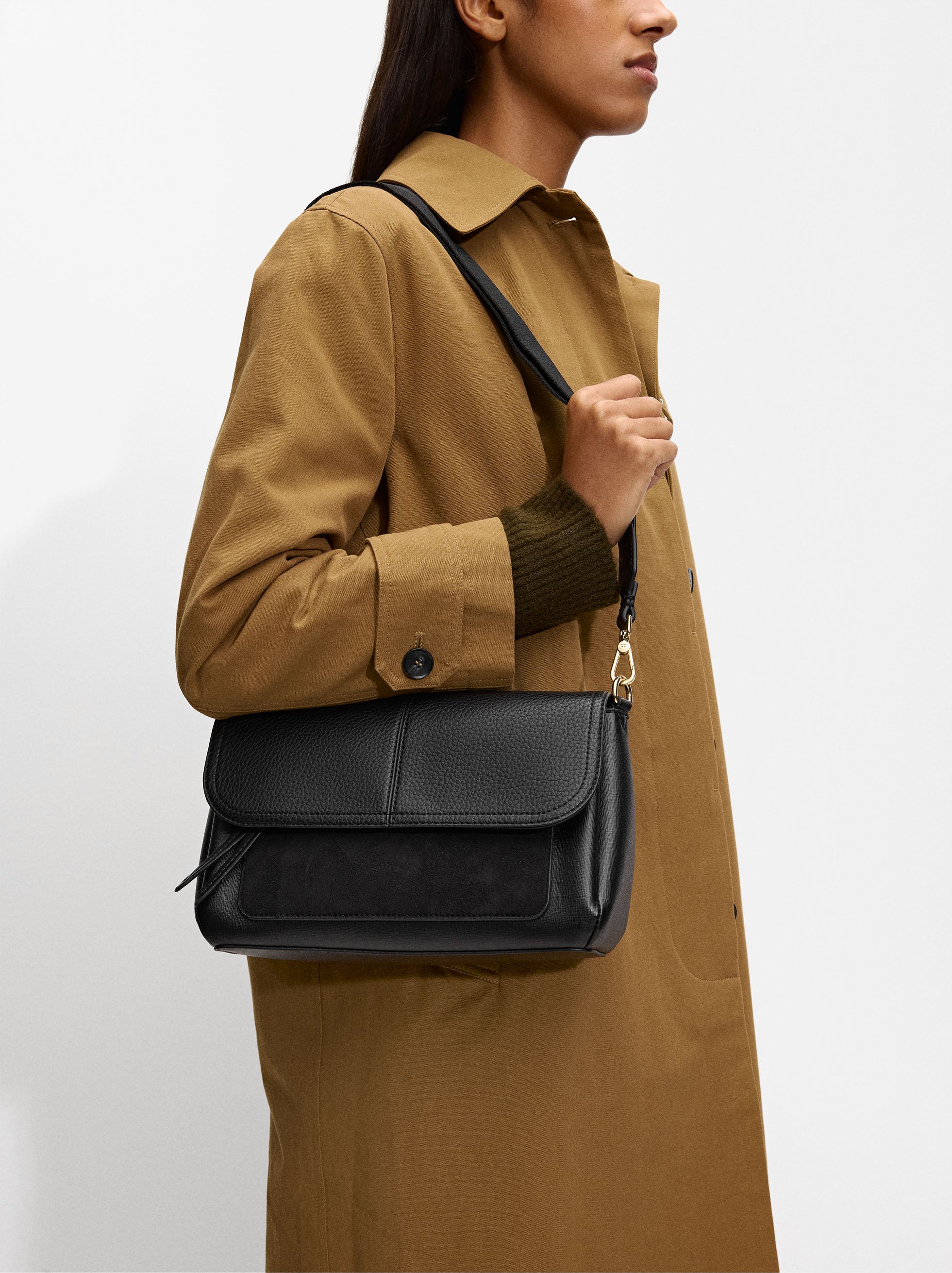 Bolso Bandolera De Patchwork