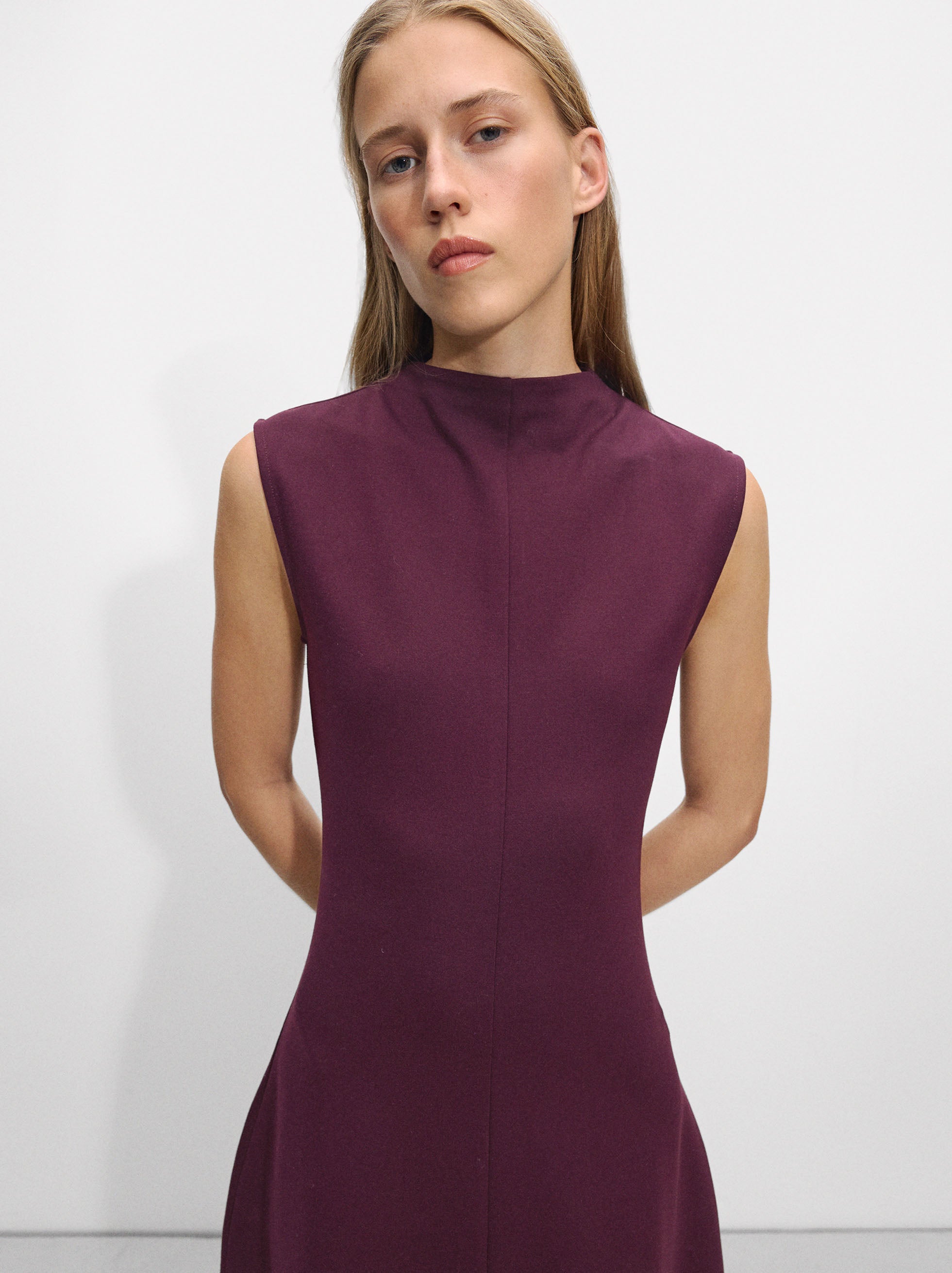 Vestido Largo Sin Mangas
