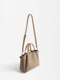 Bolso Tote Con Colgante