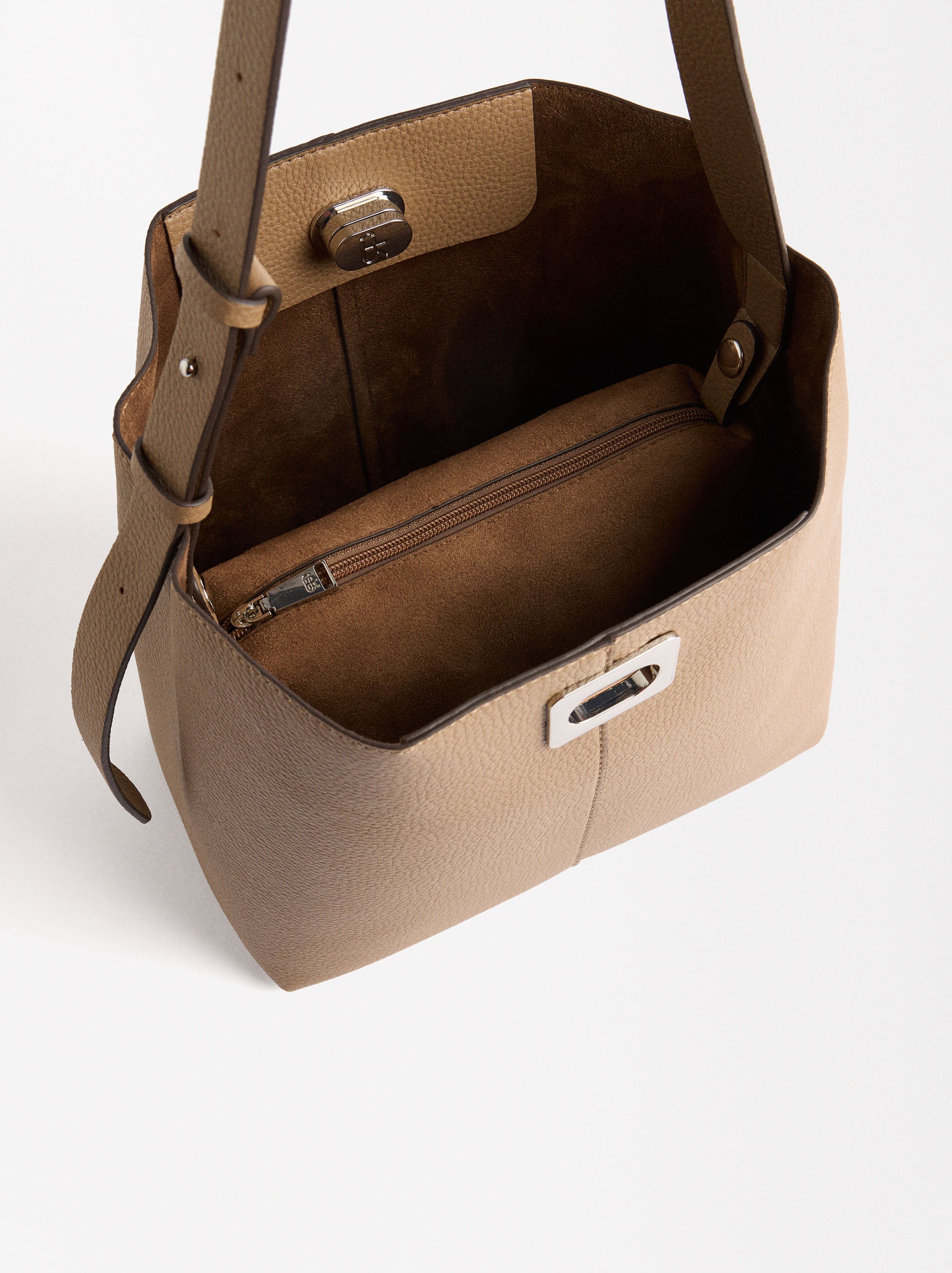 Bolso De Hombro Con Bolsa Removible