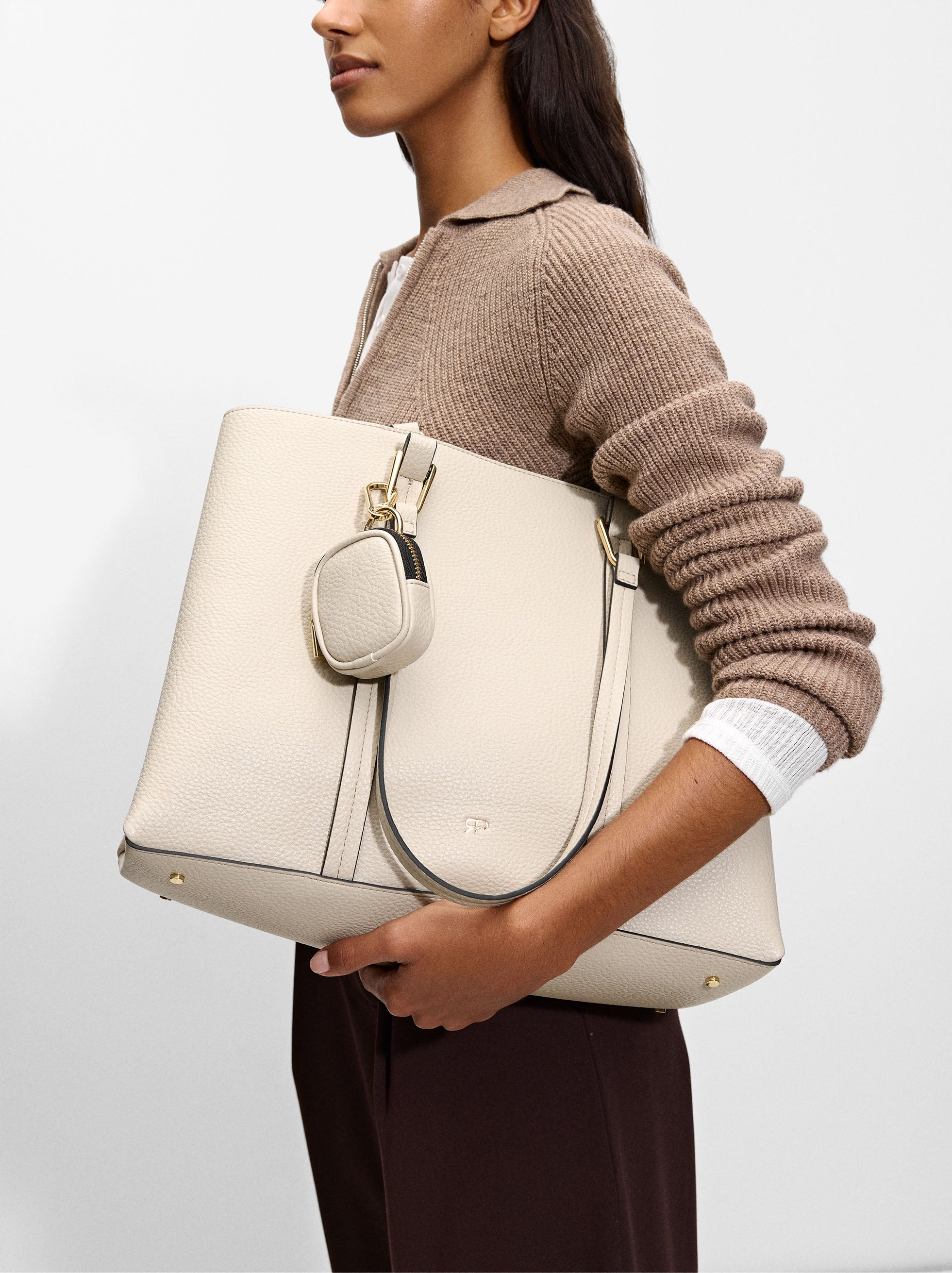 Bolso Shopper De Asas Dobles
