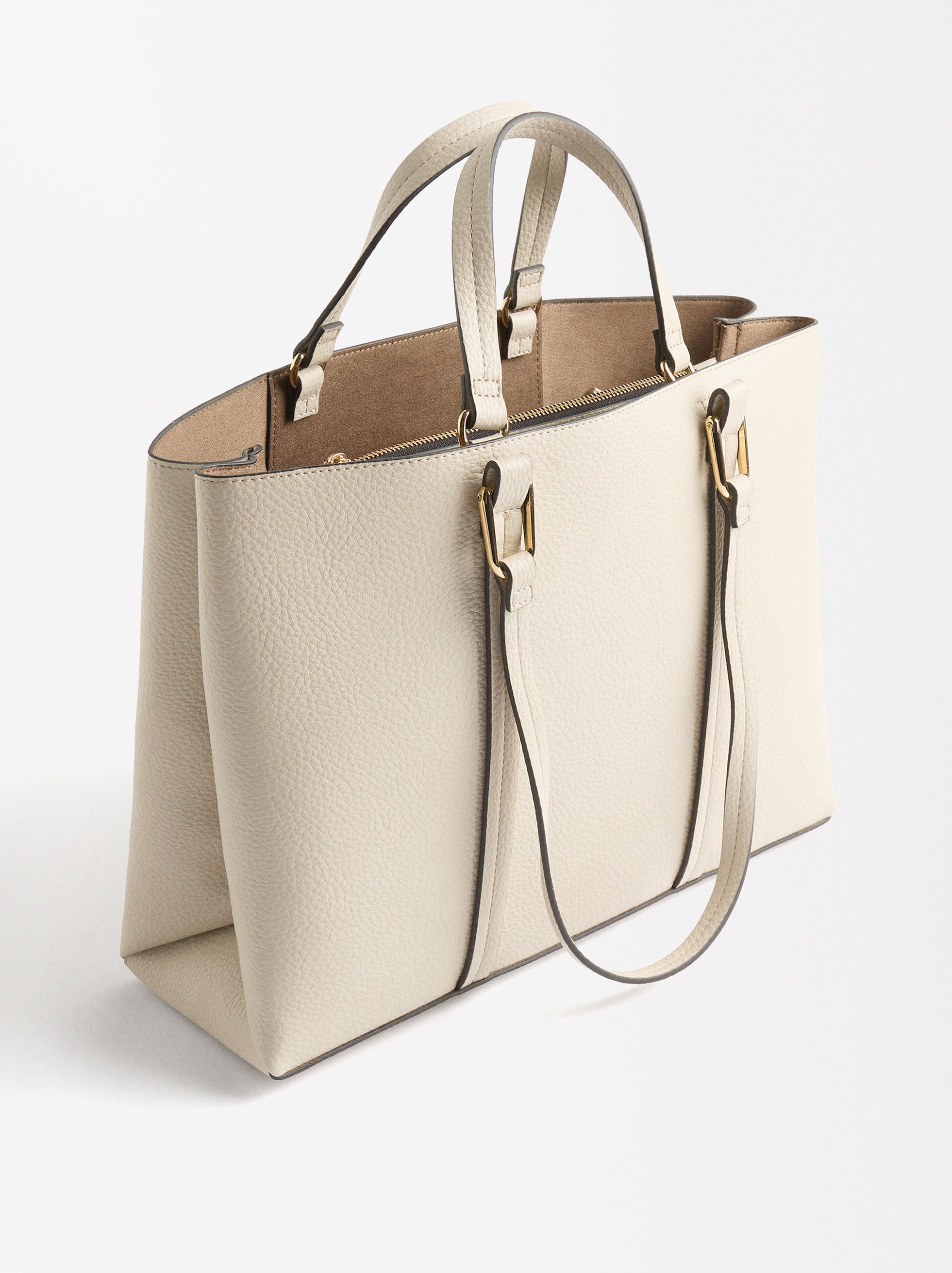 Bolso Shopper De Asas Dobles