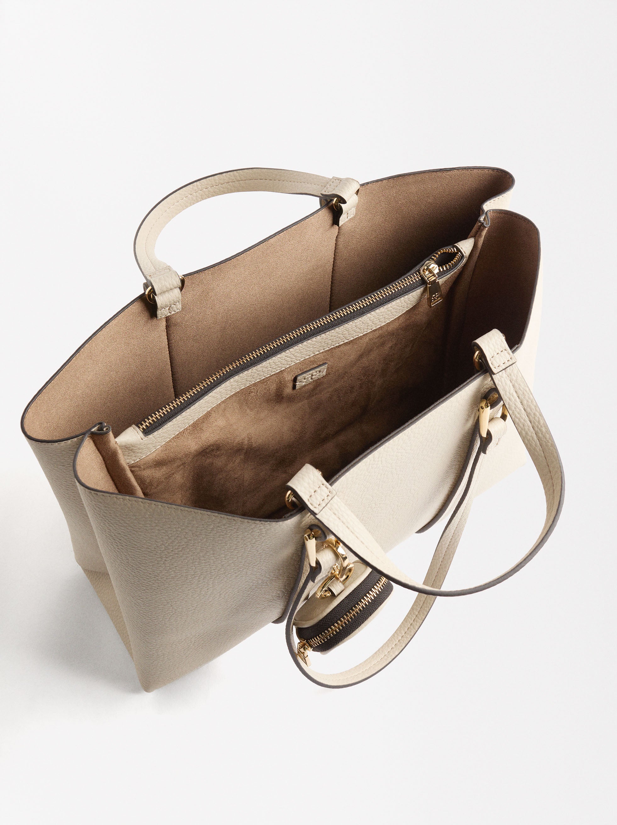Bolso Shopper De Asas Dobles