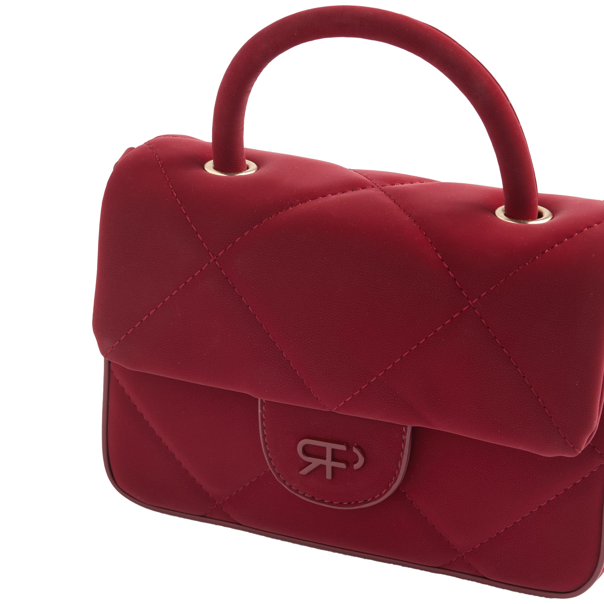 Bolso De Mano Con Textura Suave