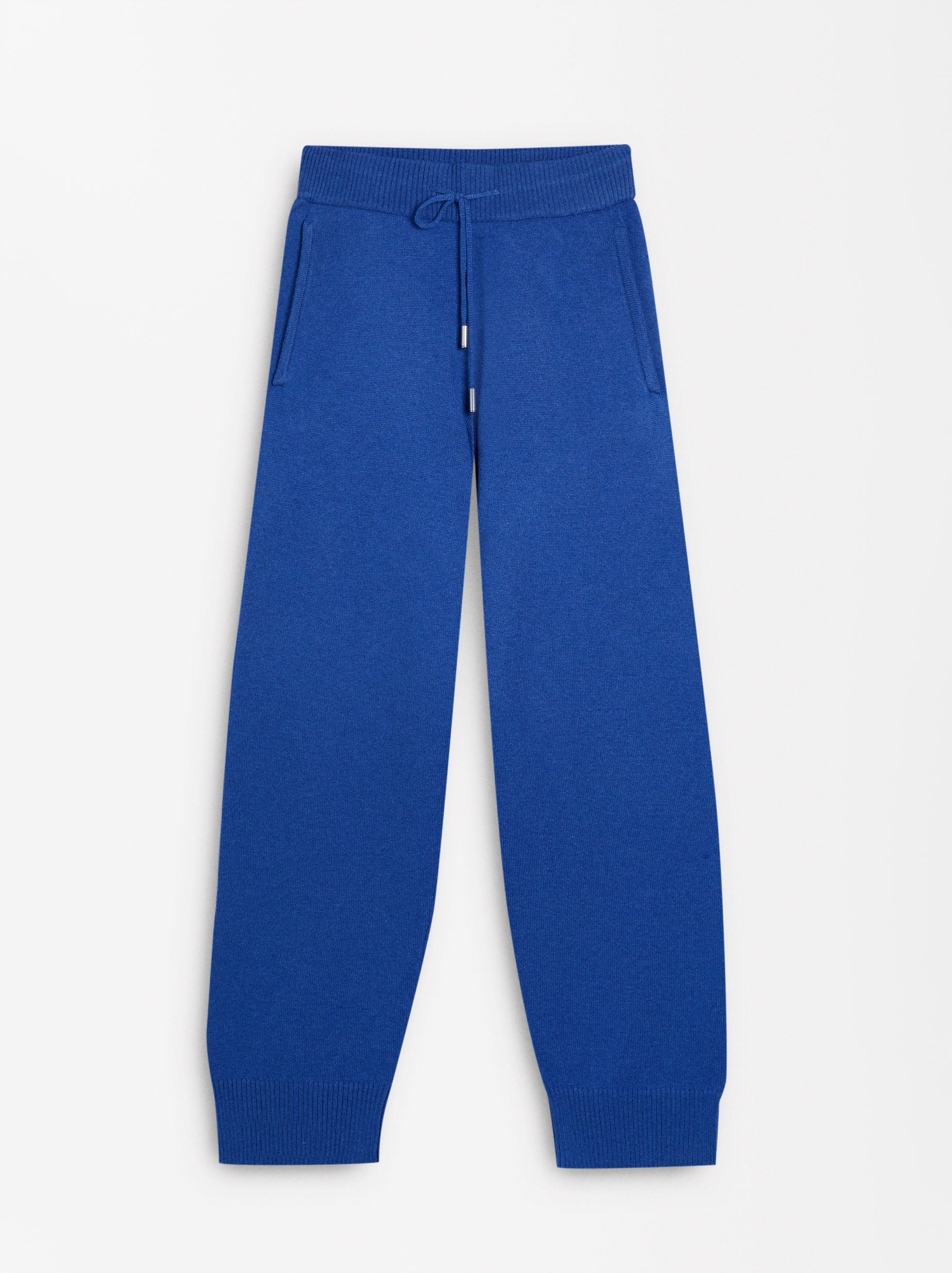 Pantalón De Punto Con Lana Y Cintura Ajustable