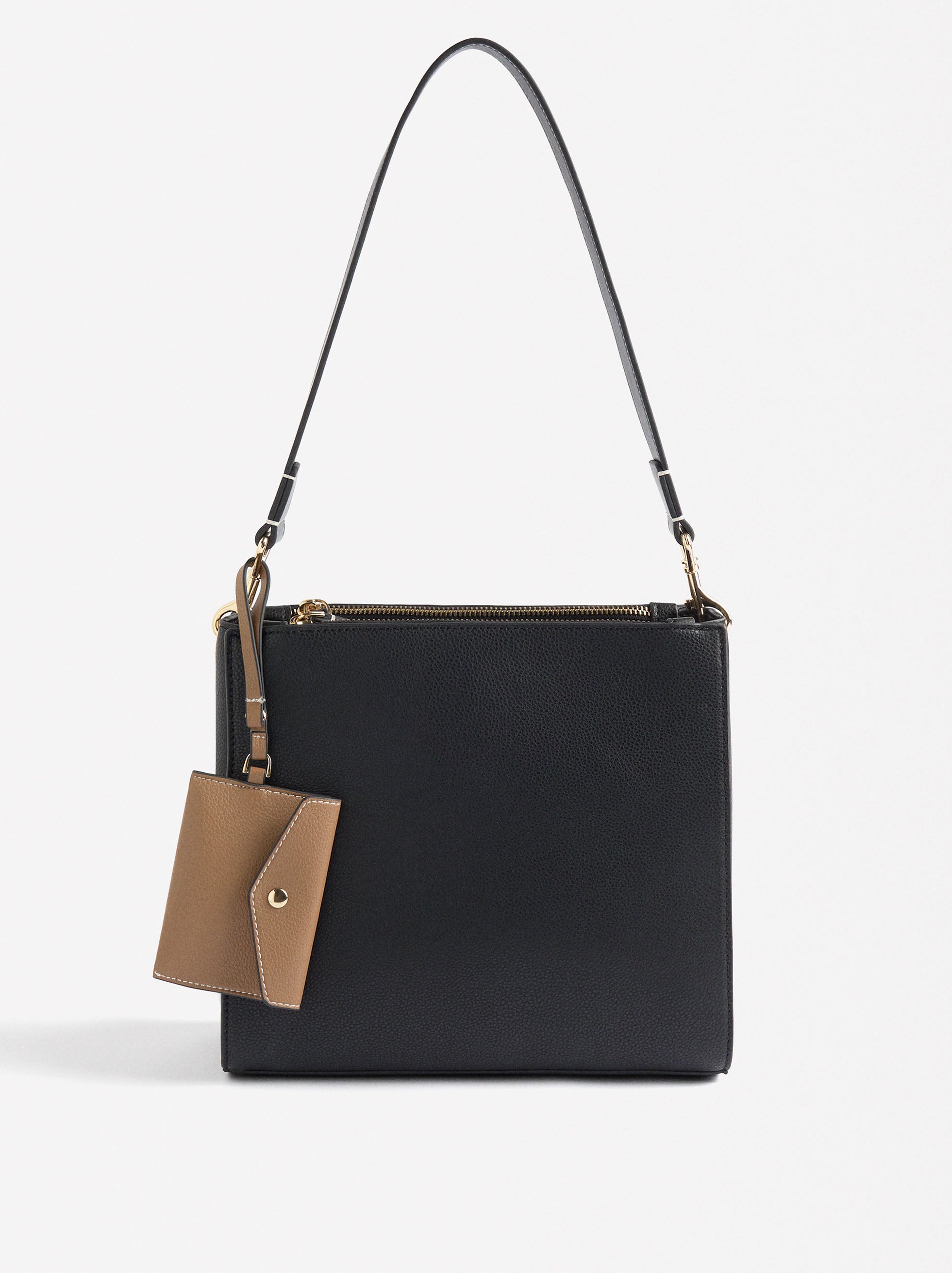 Cartera De Hombro Con Colgante