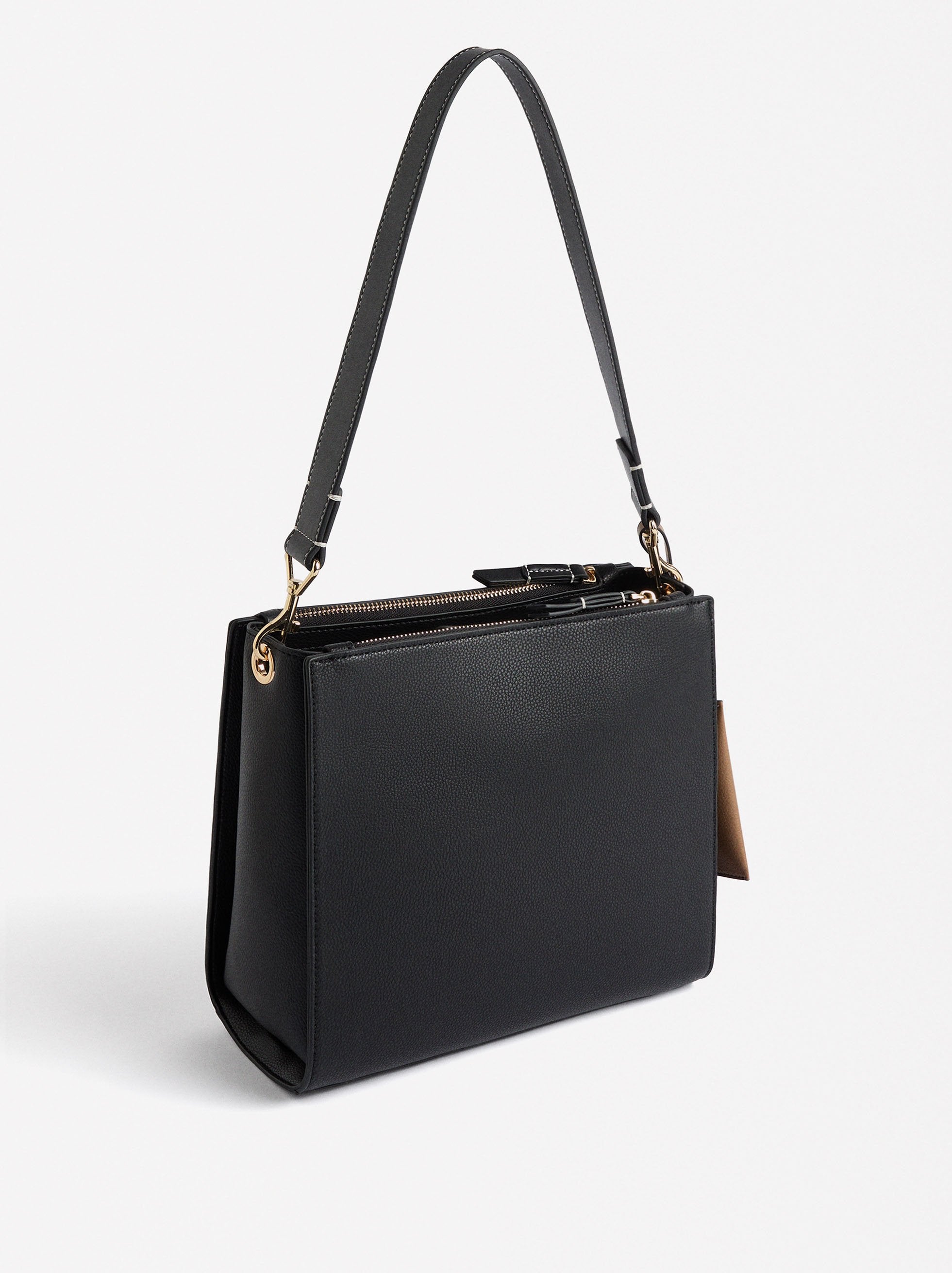 Cartera De Hombro Con Colgante