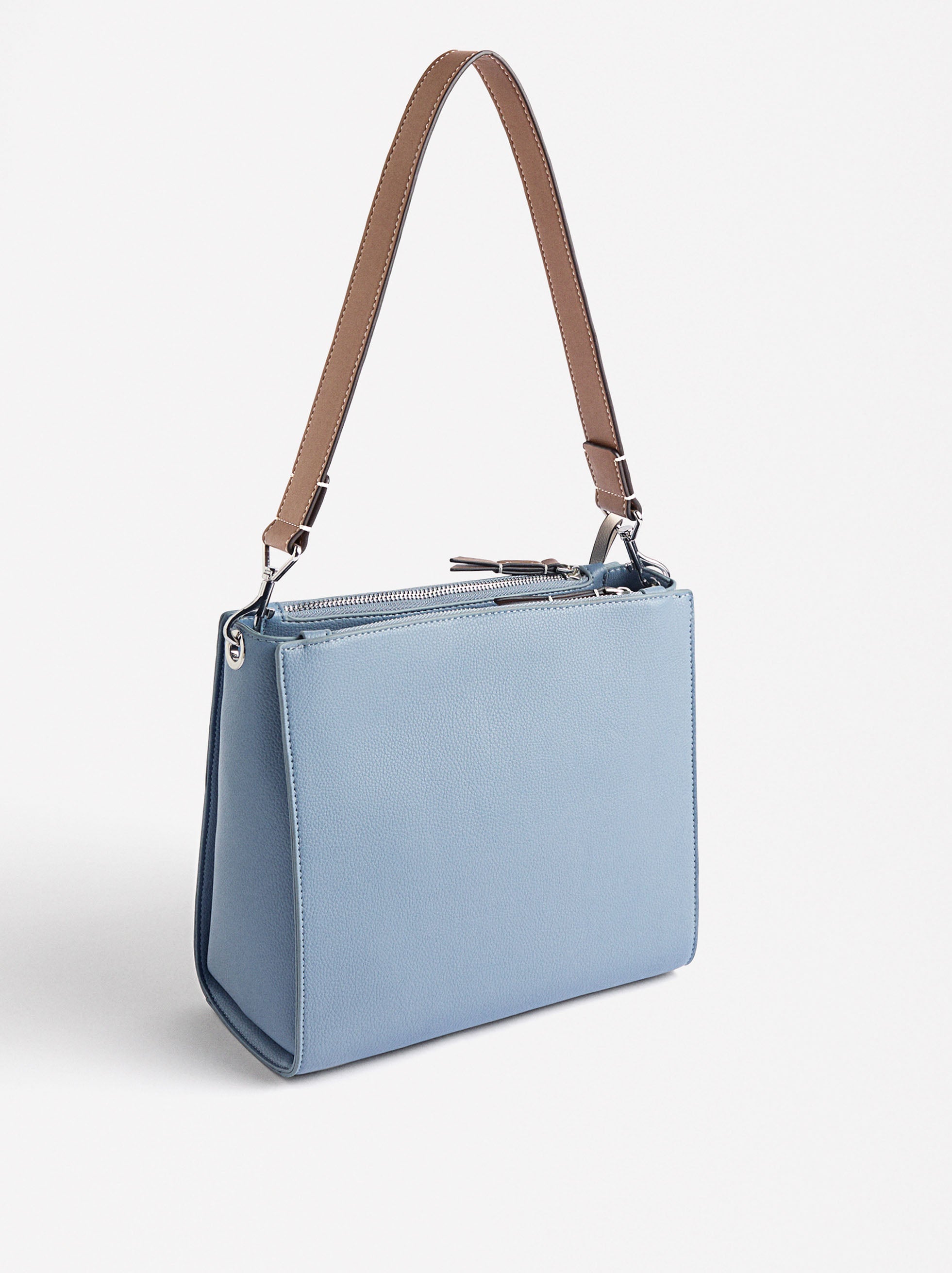 Cartera De Hombro Con Colgante