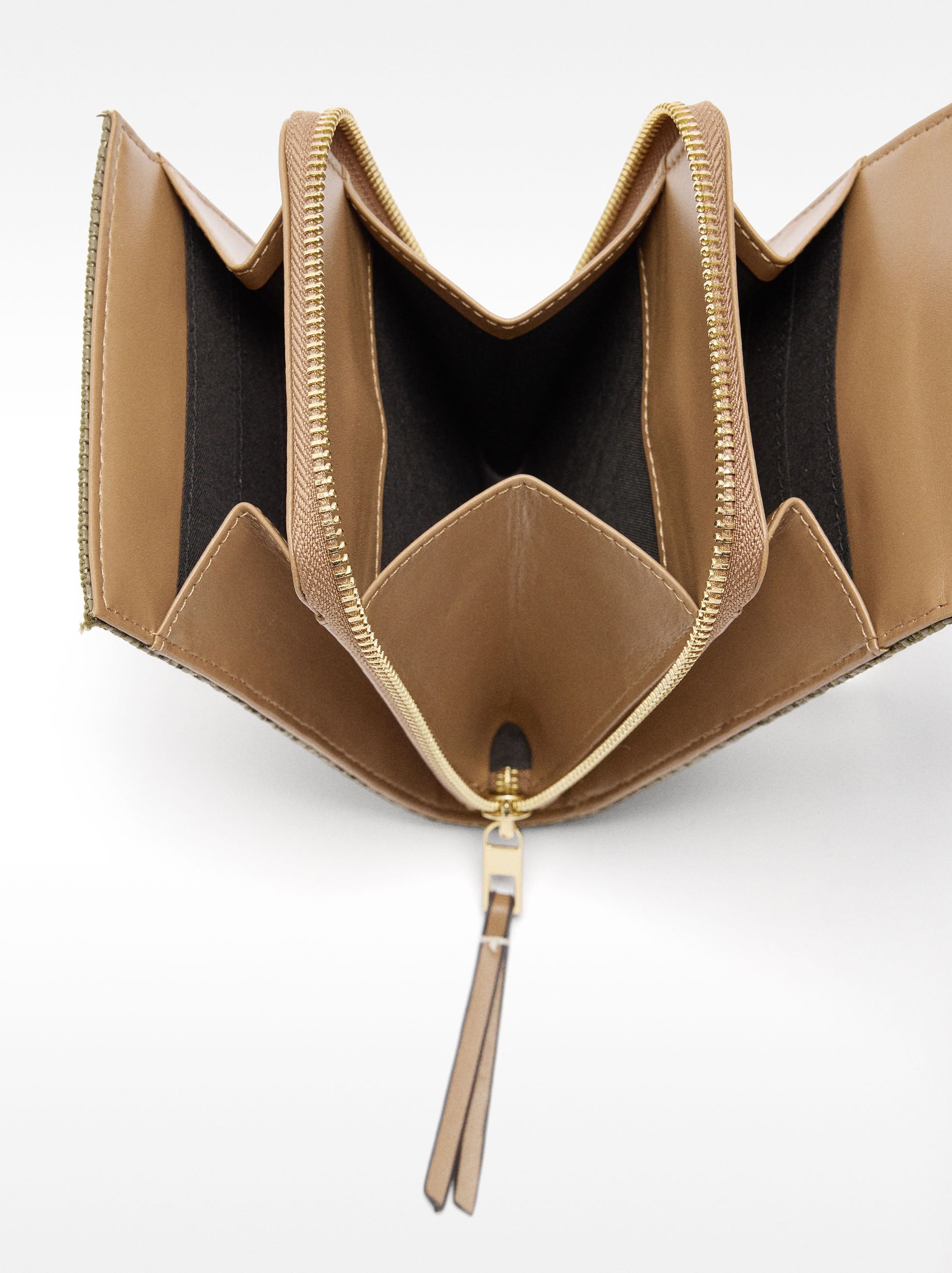 Cartera Para Móvil Efecto Rafia