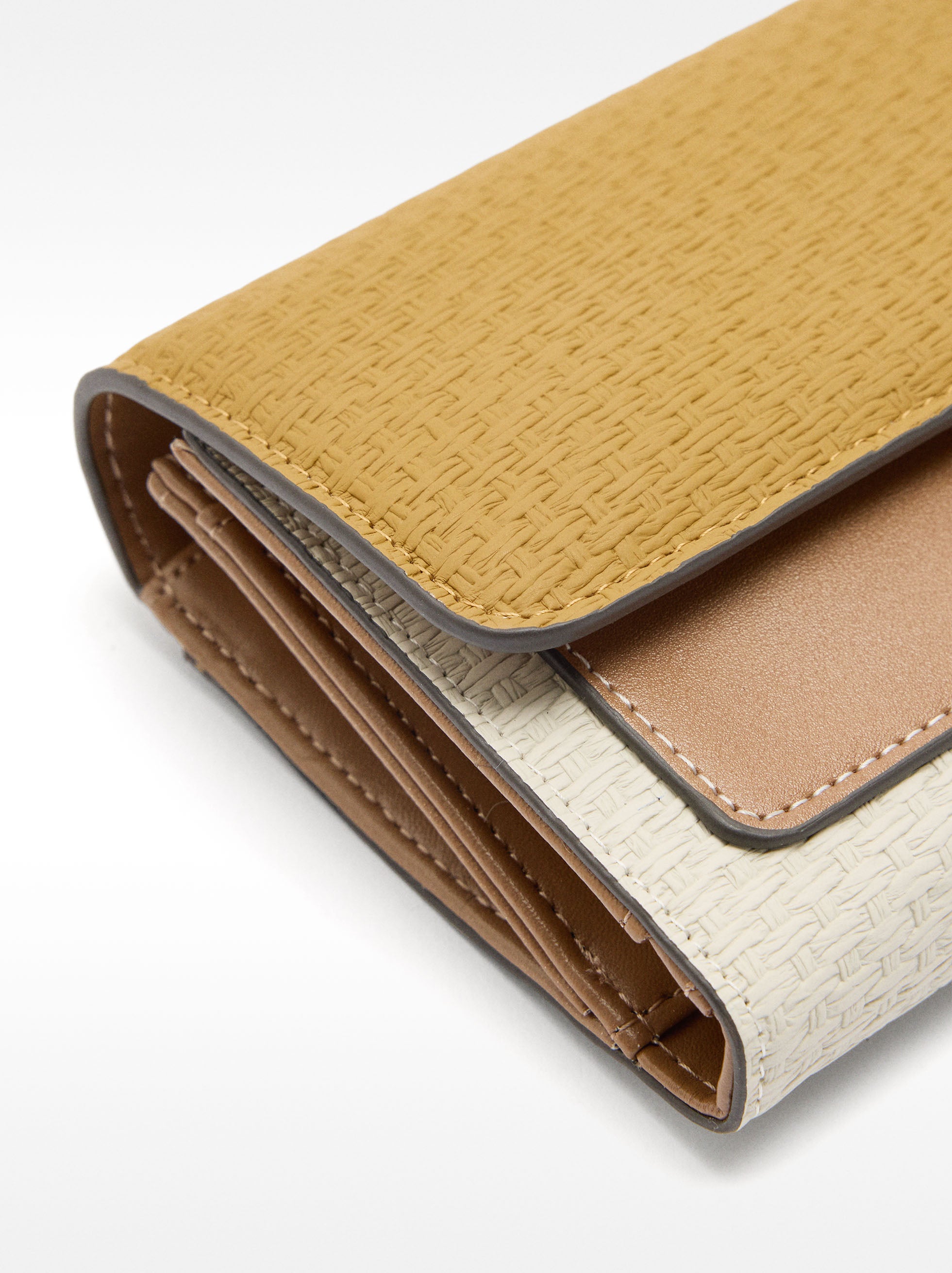 Billetera Color Block