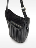 Bolso De Hombro Plisado Con Bolsa Extraíble