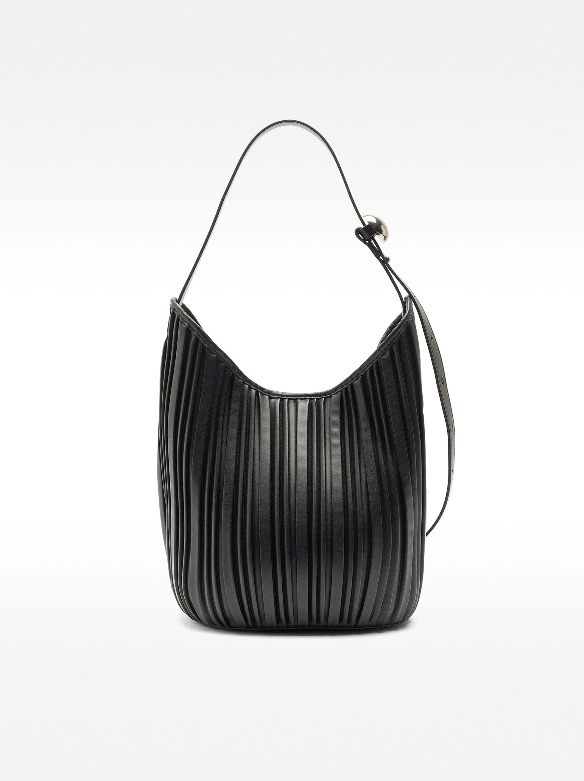 Bolso De Hombro Plisado Con Bolsa Extraíble