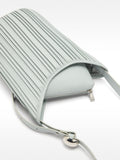 Bolso De Hombro Plisado Con Bolsa Extraíble