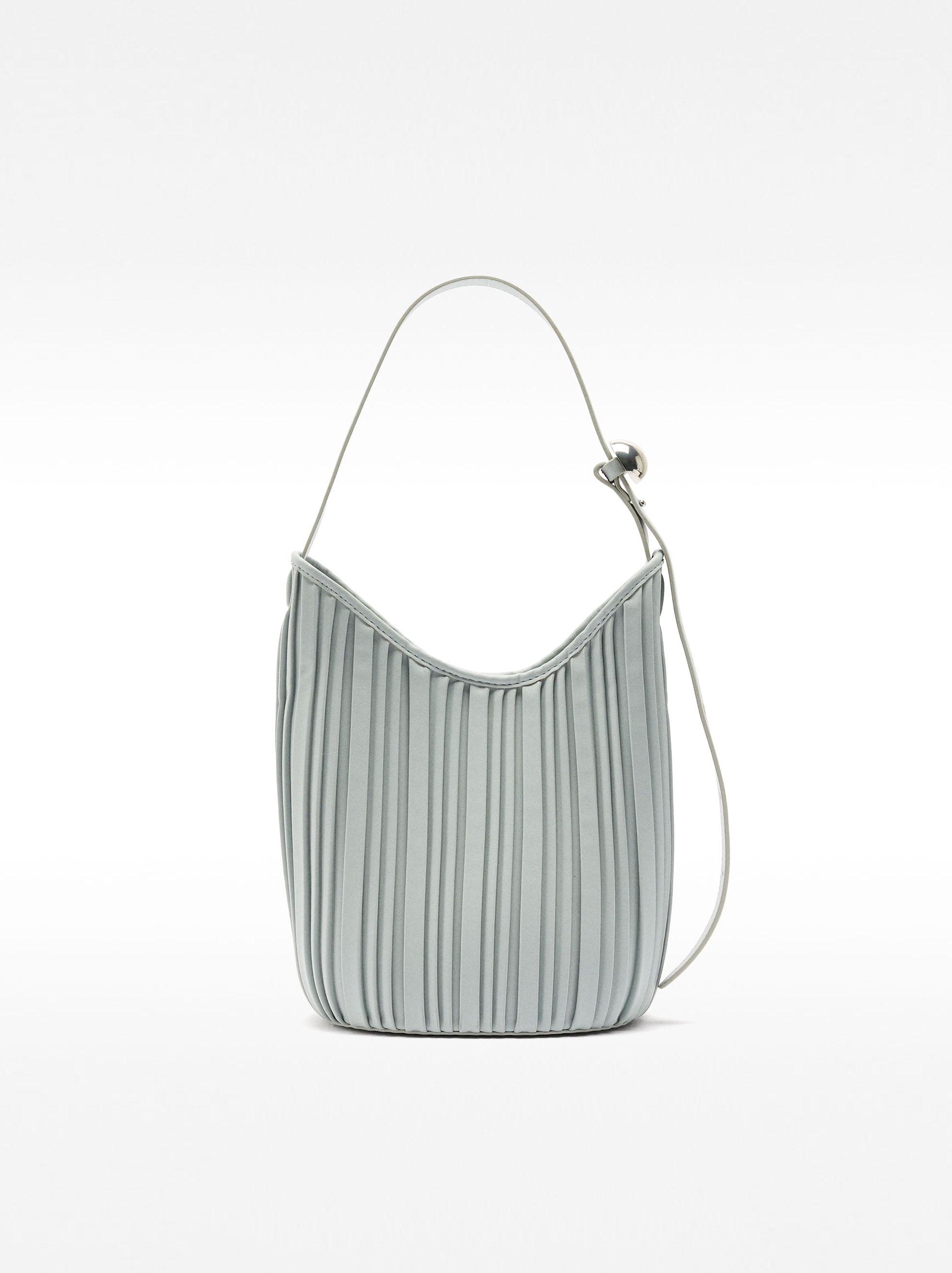 Bolso De Hombro Plisado Con Bolsa Extraíble