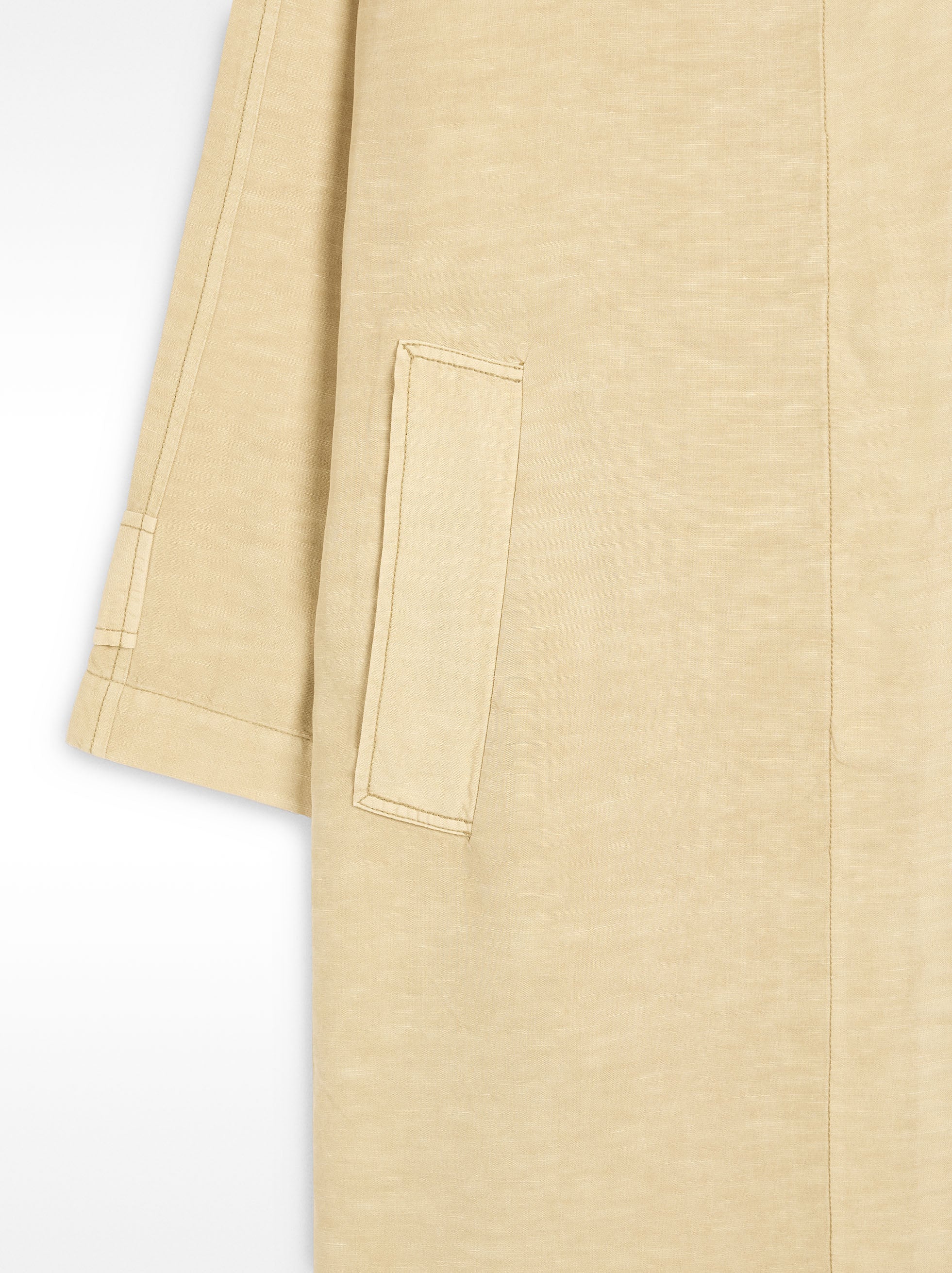 Gabardina Con Lino
