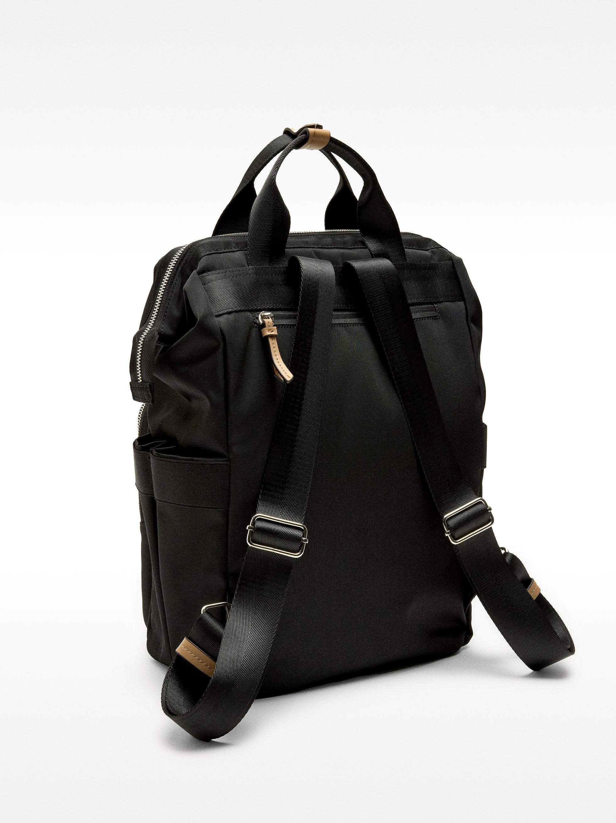 Mochila Efecto Nylon Para Portátil De 13"