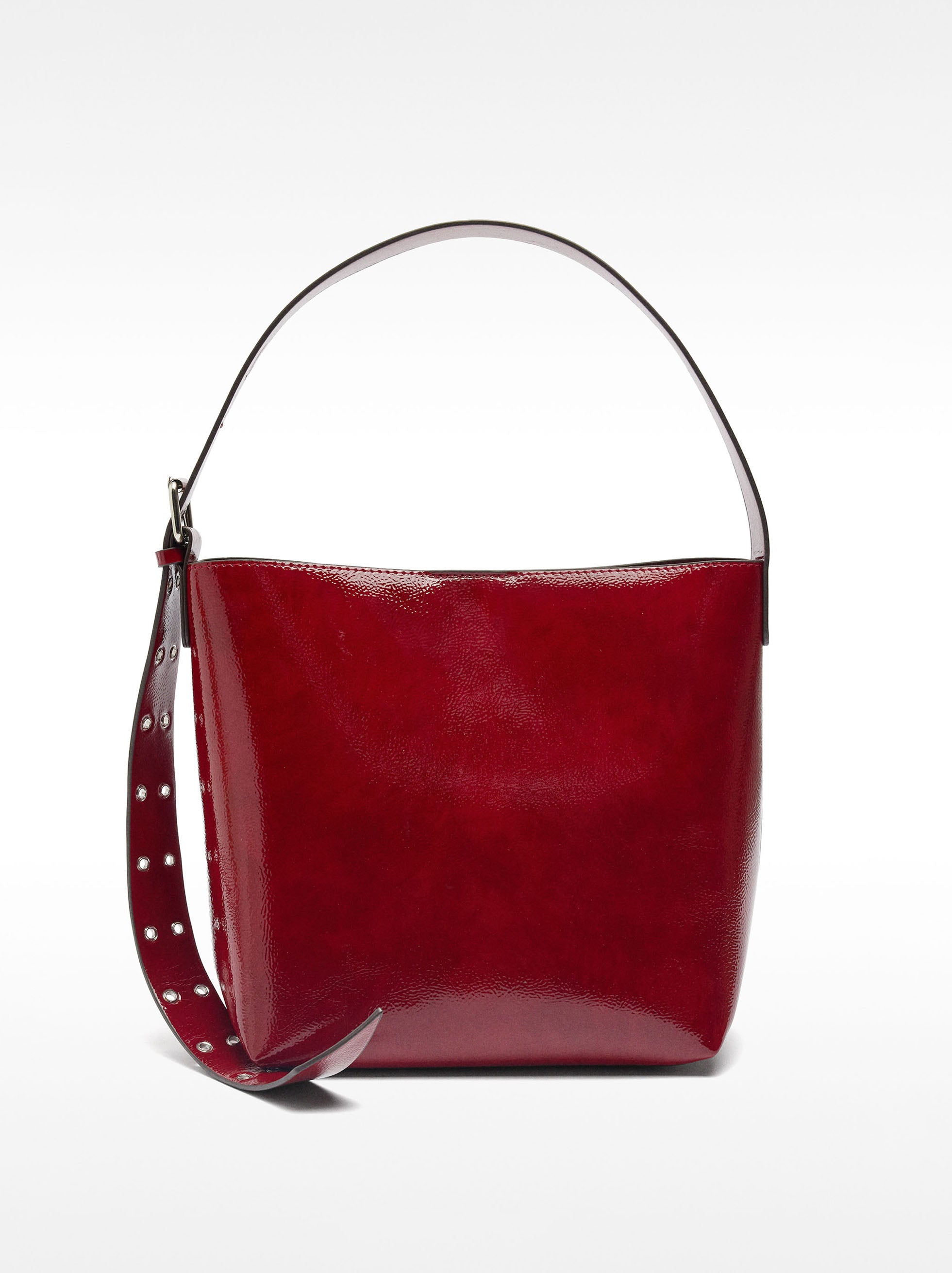 Bolso De Hombro Charolado