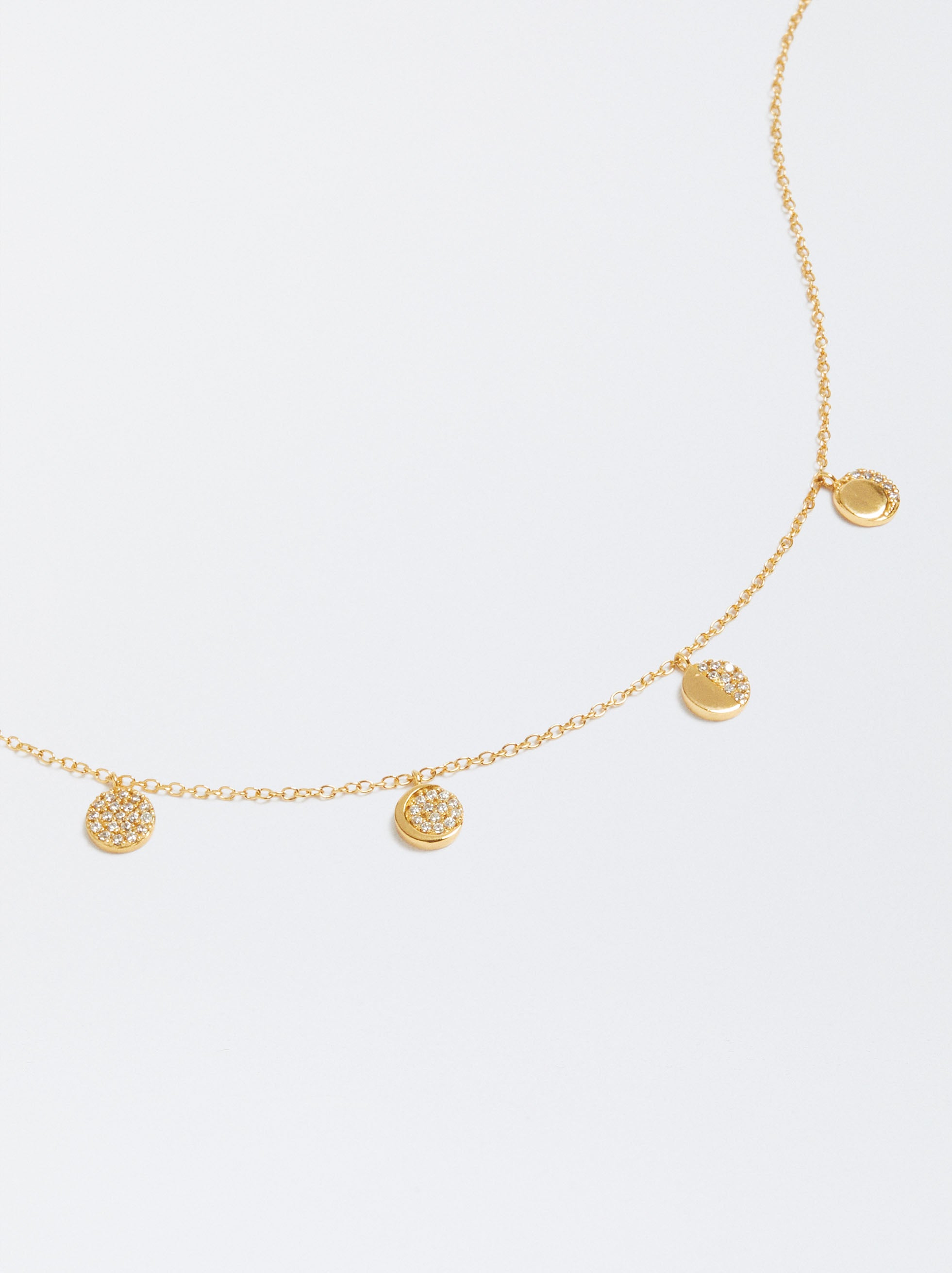 Collar De Plata 925 Con Circonitas