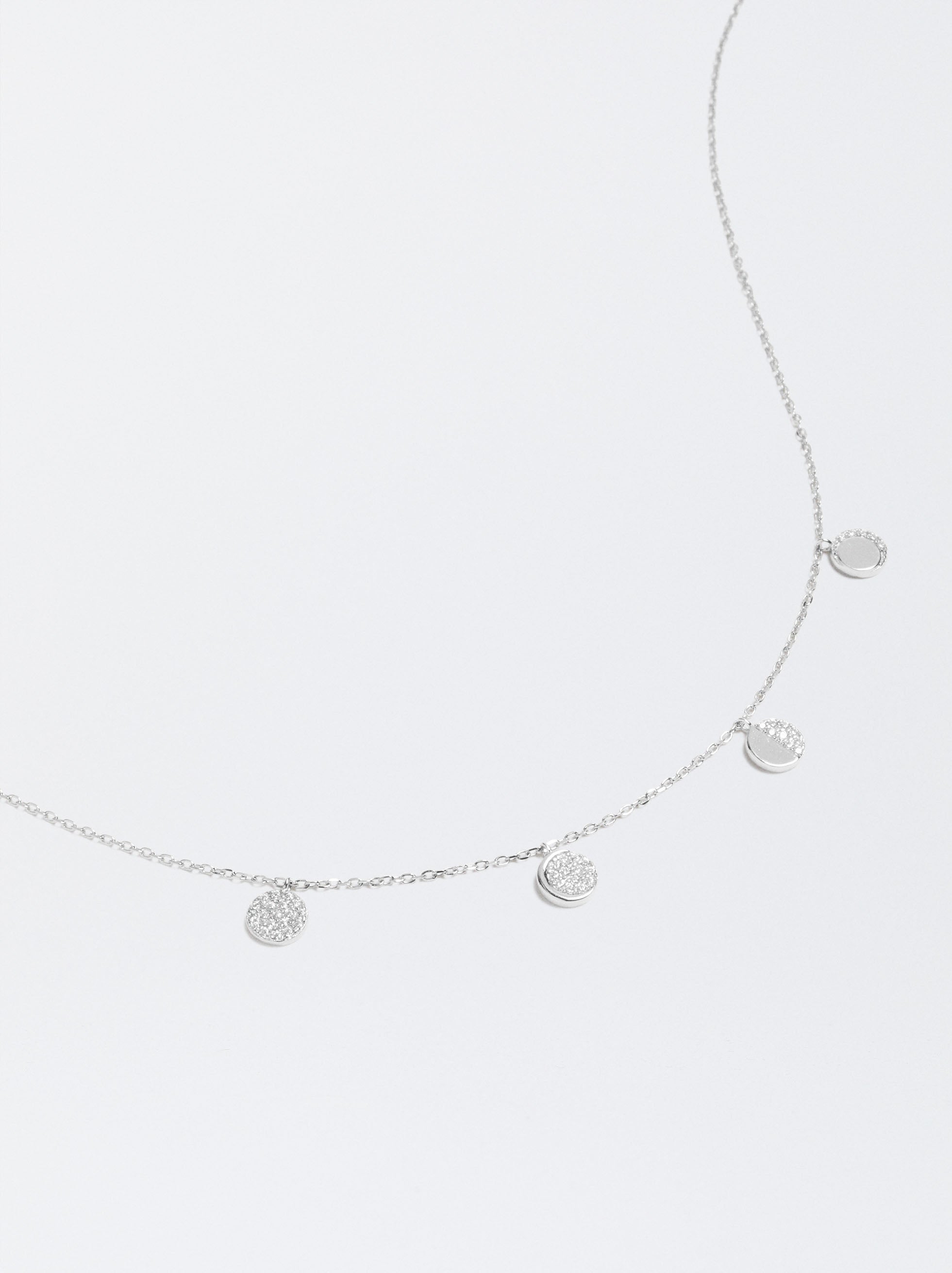Collar De Plata 925 Con Circonitas