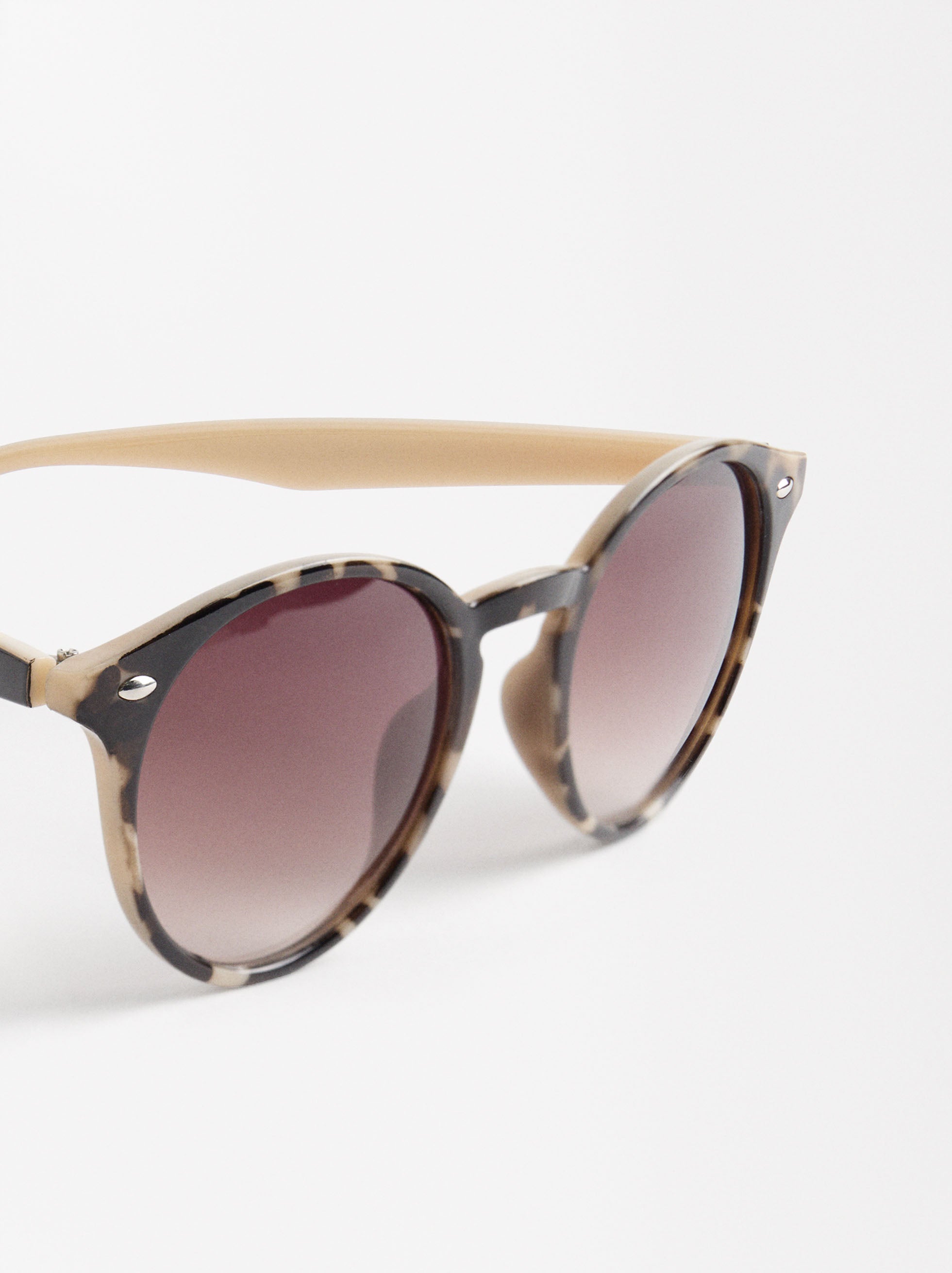 Gafas De Sol Montura Redonda