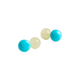 Pendientes Con Esmalte Y Piedra