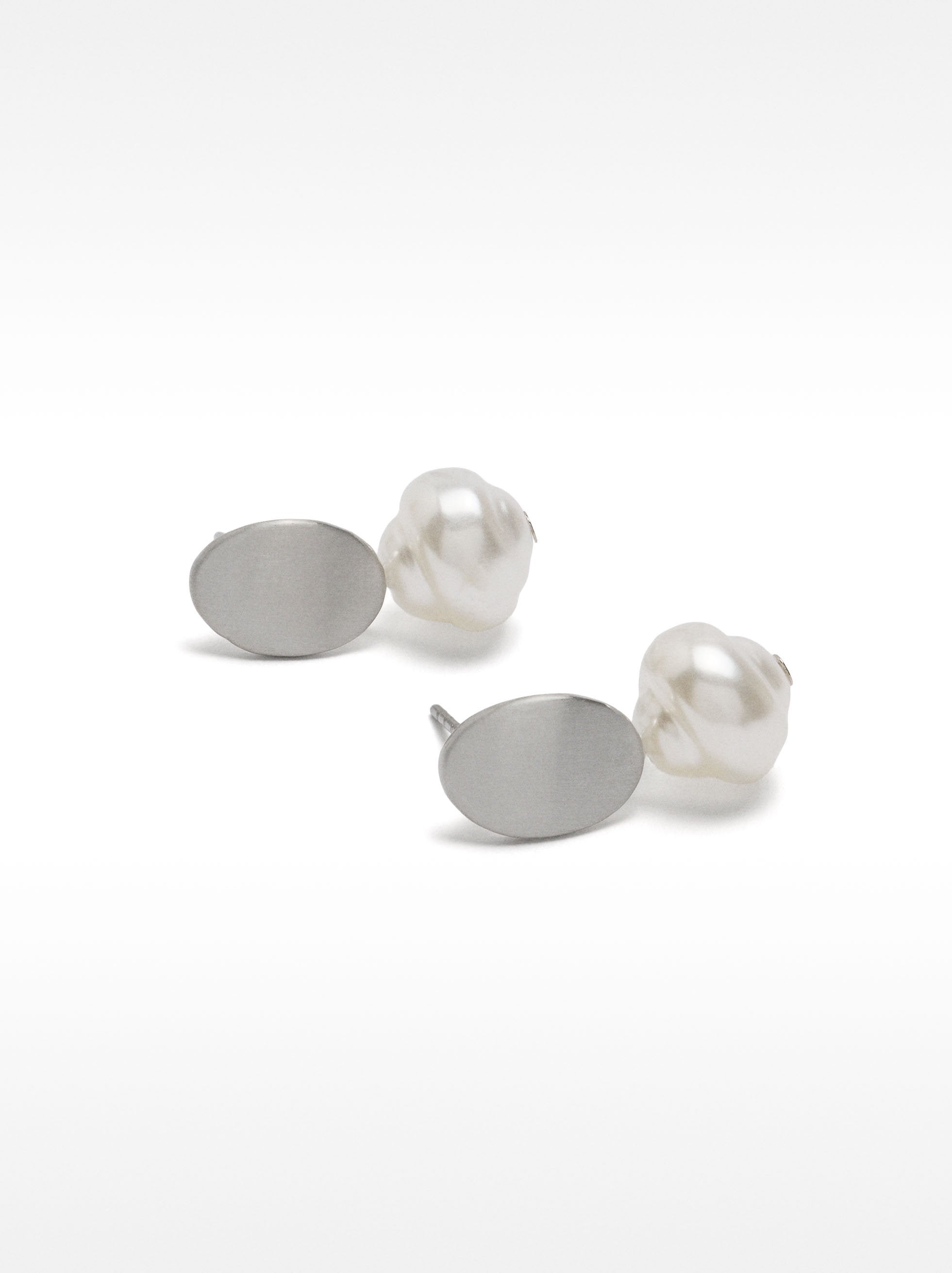 Aretes Con Perlas