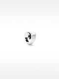 Anillo En Espiral Plateado