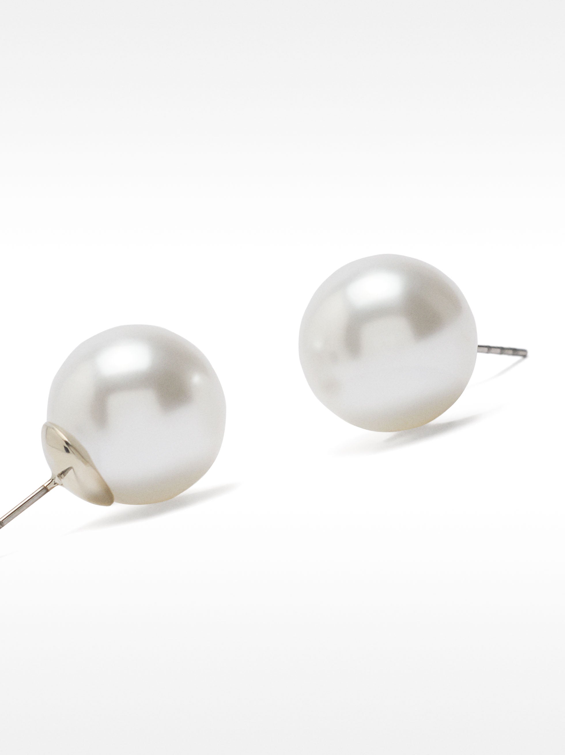 Aretes Con Perlas