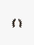 Pendientes Hojas Con Cristales