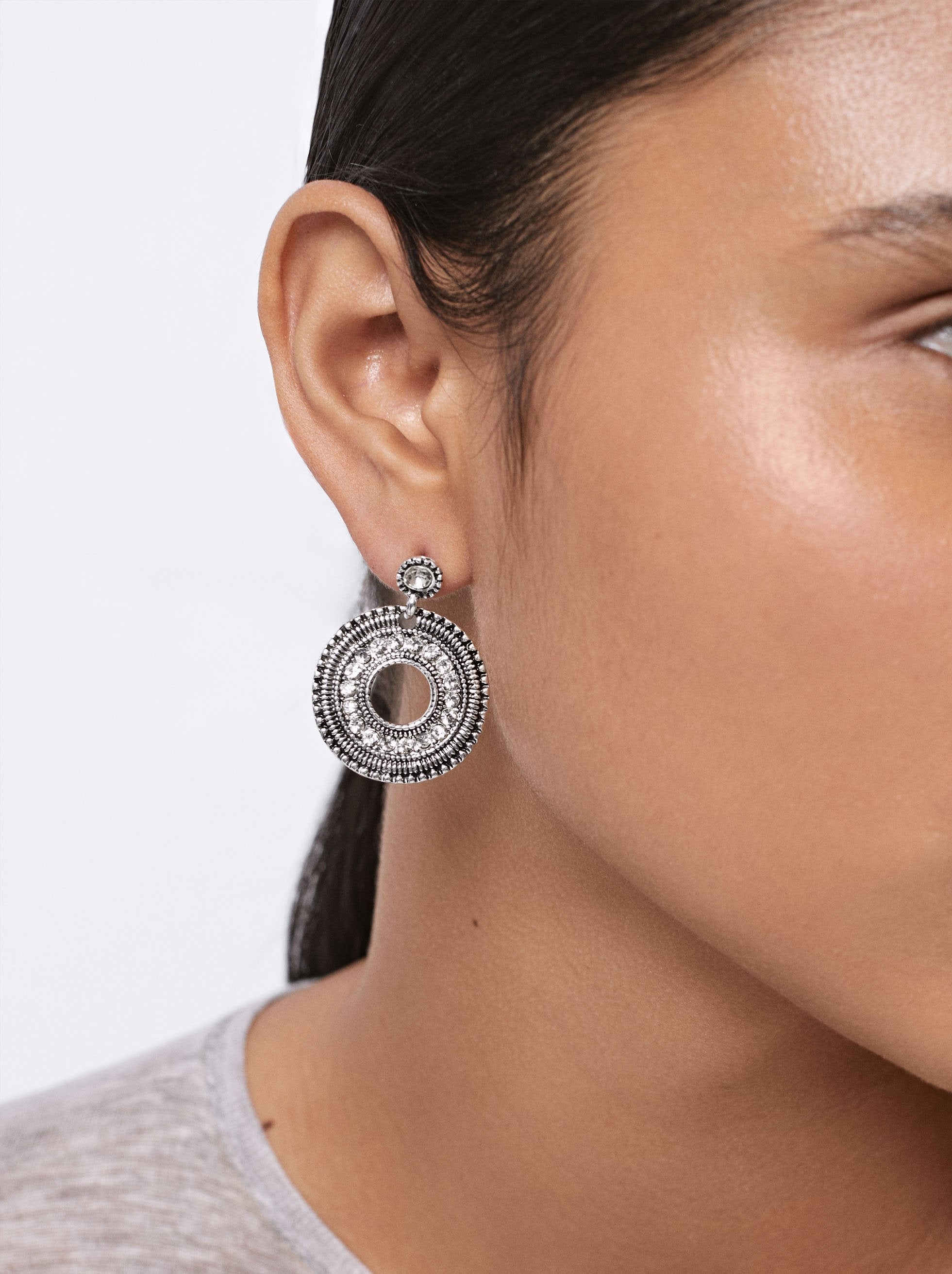 Aretes Medianos Brillantes