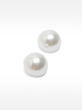 Aretes Cortos De Clip Perla