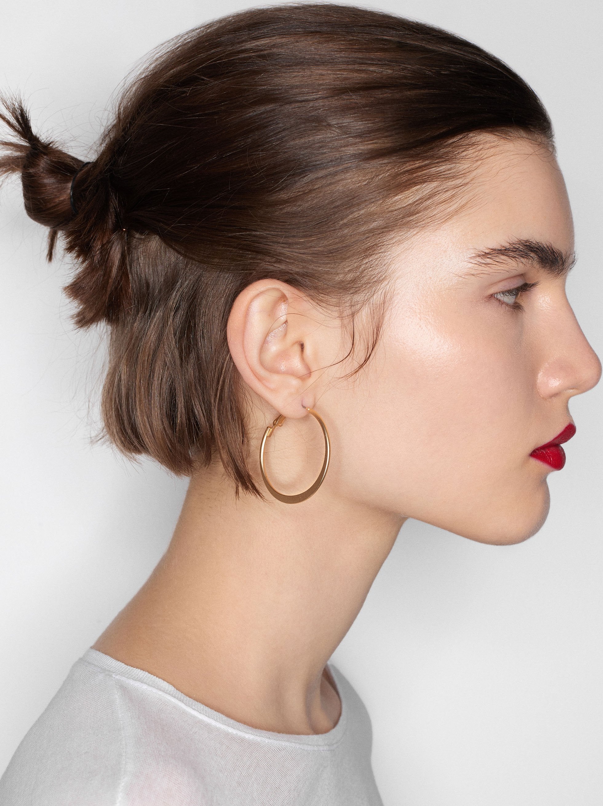 Conjunto De Aretes Dorados