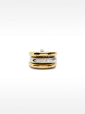 Anillo Triple Dorado