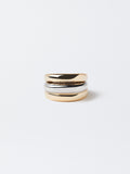 Anillo Triple Dorado