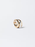 Anillo Triple Dorado