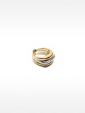Anillo Triple Dorado