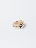 Anillo Triple Dorado
