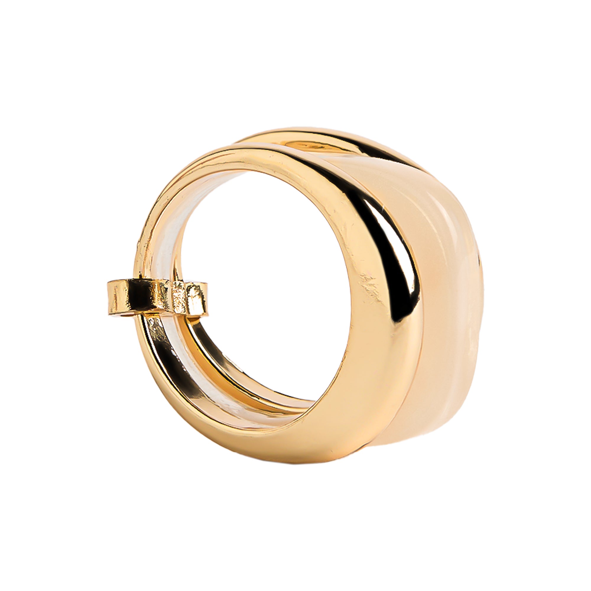 Anillo Triple Dorado